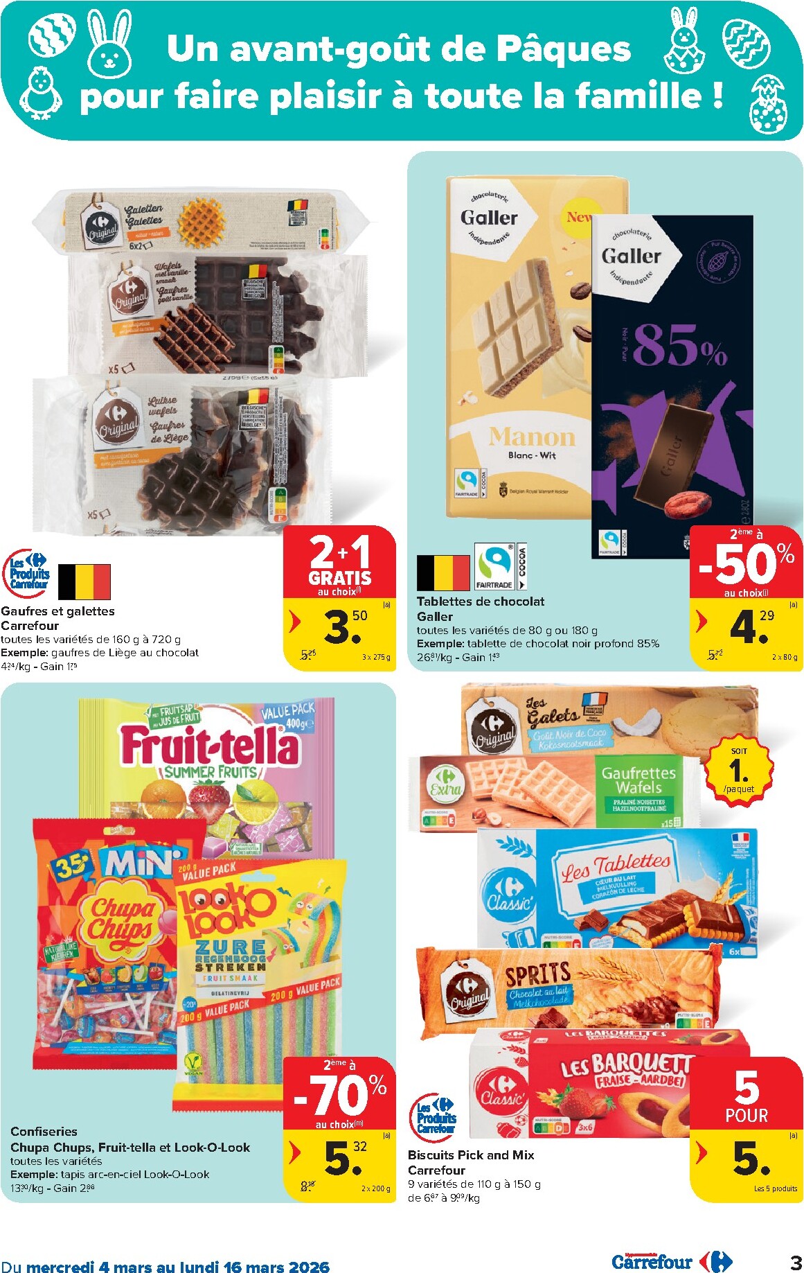 carrefour - De Carrefour Hypermarchés folder geldig vanaf 04/03/2026 t/m 16/03/2026 - page: 3