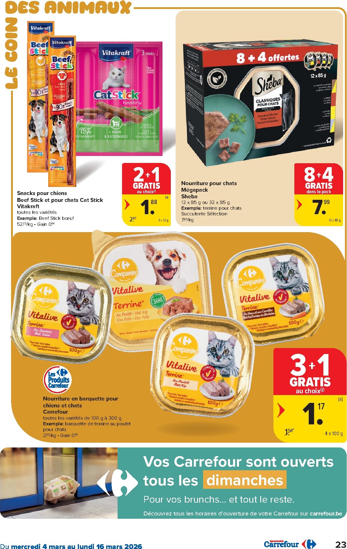 carrefour - De Carrefour Hypermarchés folder geldig vanaf 04/03/2026 t/m 16/03/2026 - page: 23