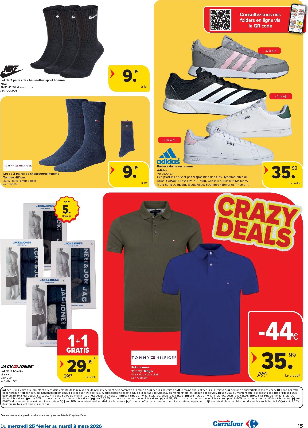 carrefour - De Carrefour Hypermarchés - Crazy Deals folder geldig vanaf 25/02/2026 t/m 03/03/2026 - page: 15