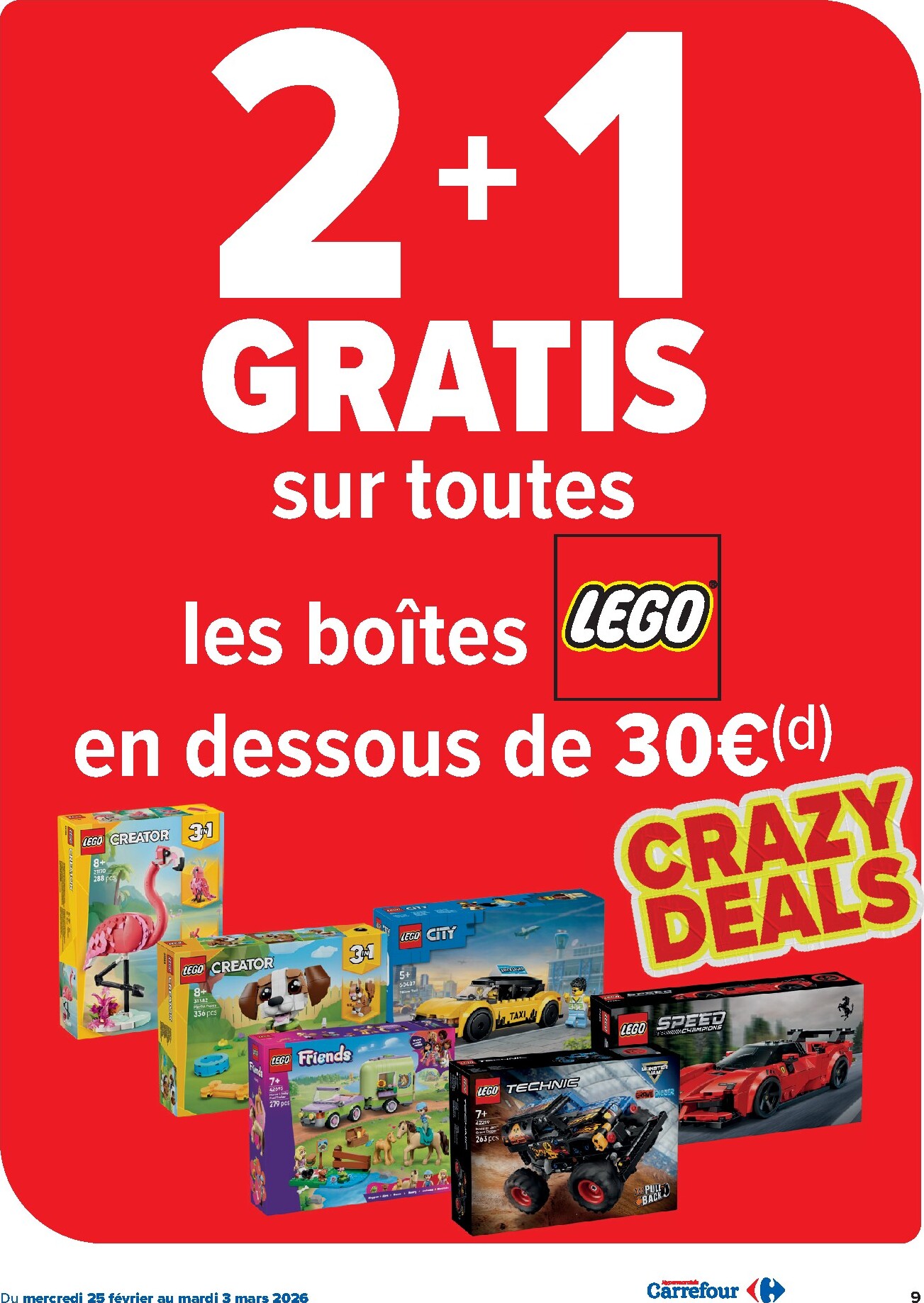 carrefour - De Carrefour Hypermarchés - Crazy Deals folder geldig vanaf 25/02/2026 t/m 03/03/2026 - page: 9