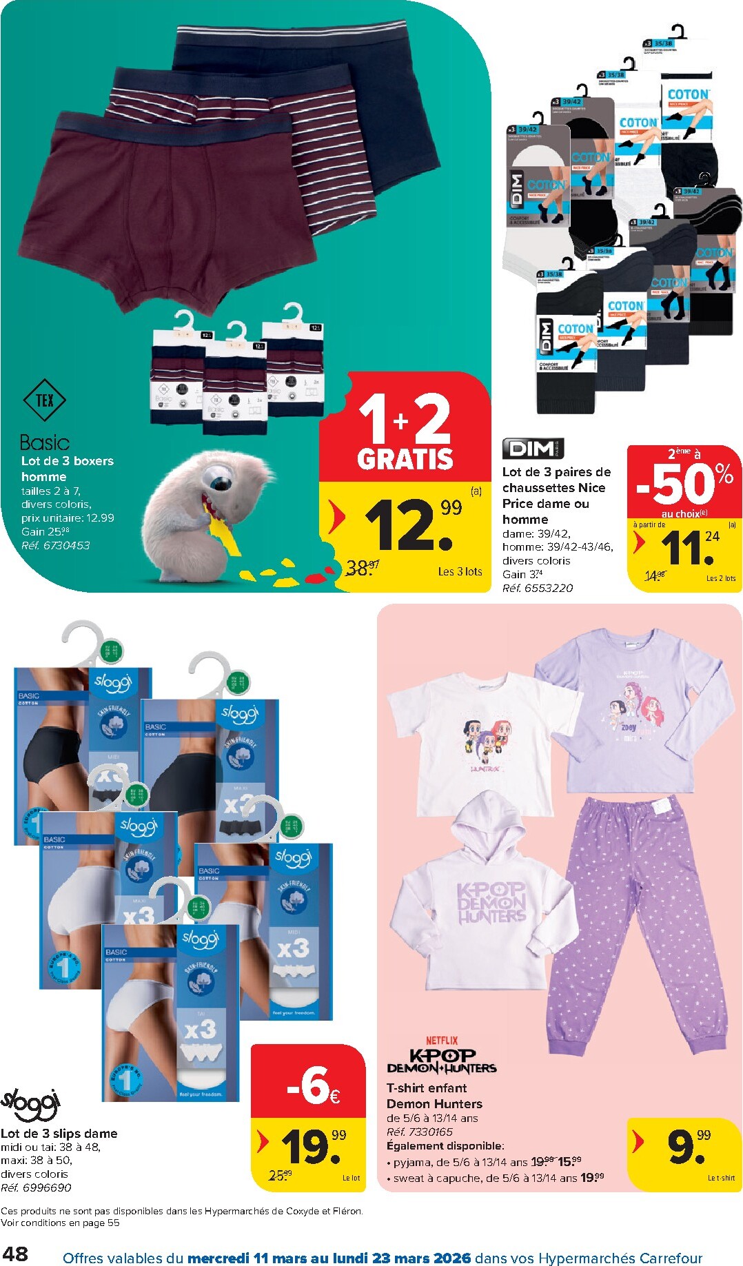 carrefour - De Carrefour Hypermarchés folder geldig vanaf 11/03/2026 t/m 23/03/2026 - page: 48