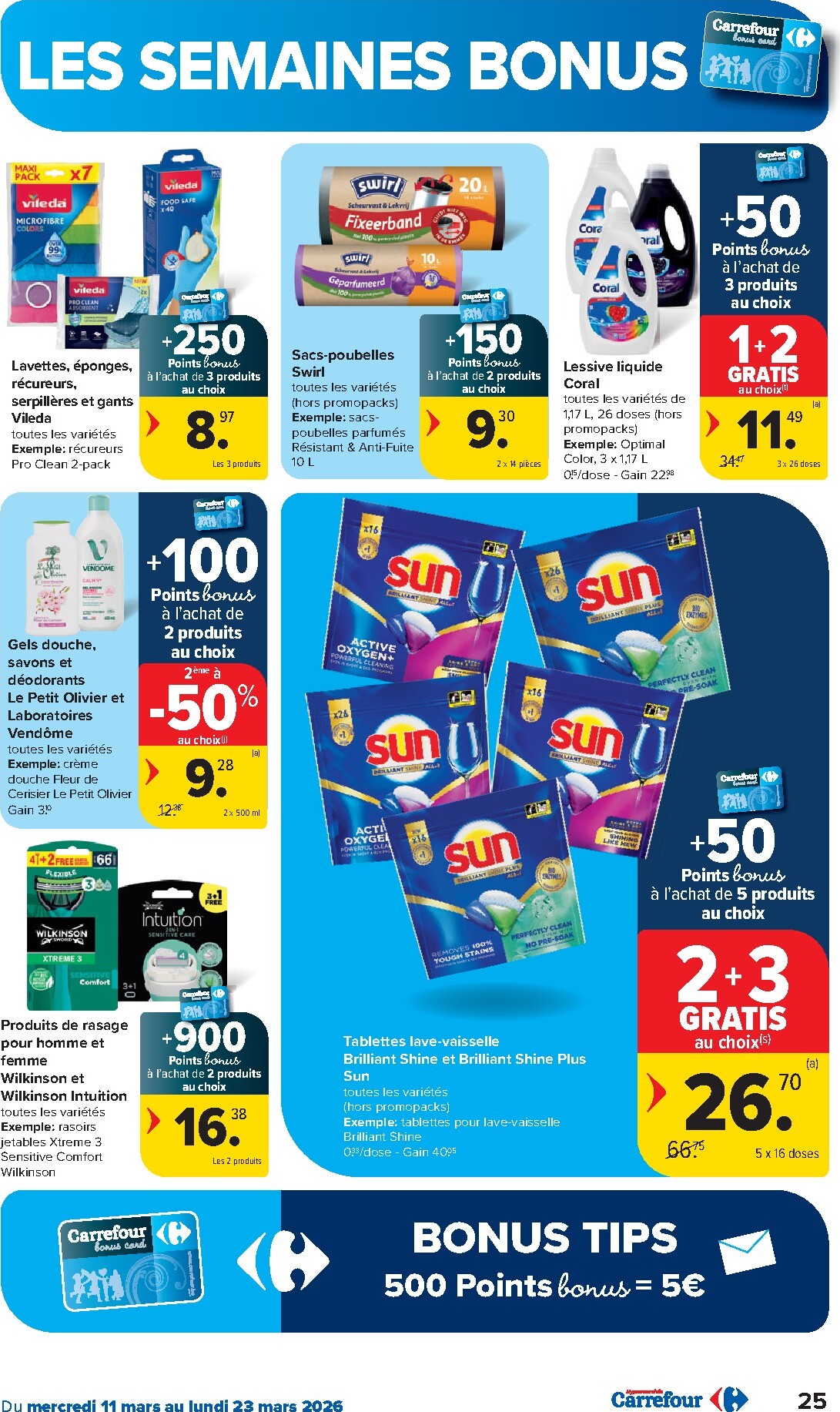 carrefour - De Carrefour Hypermarchés folder geldig vanaf 11/03/2026 t/m 23/03/2026 - page: 25