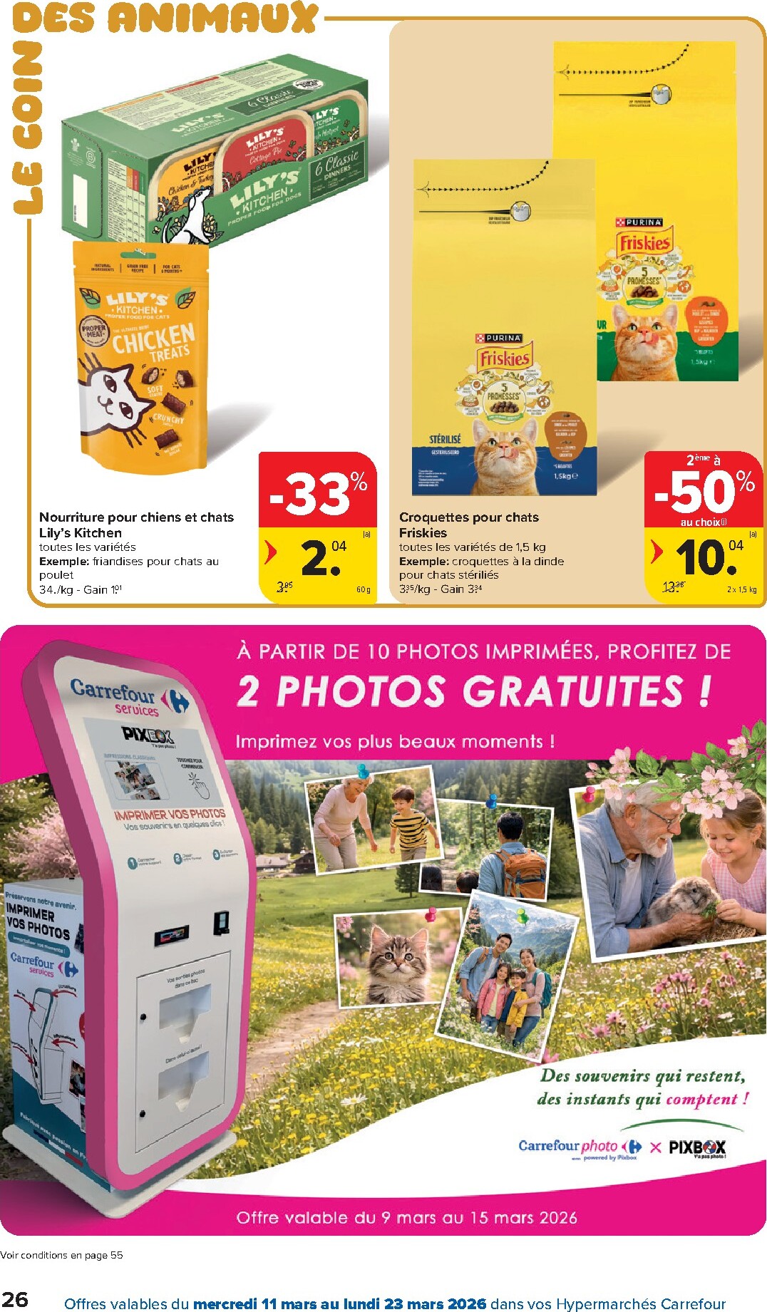 carrefour - De Carrefour Hypermarchés folder geldig vanaf 11/03/2026 t/m 23/03/2026 - page: 26