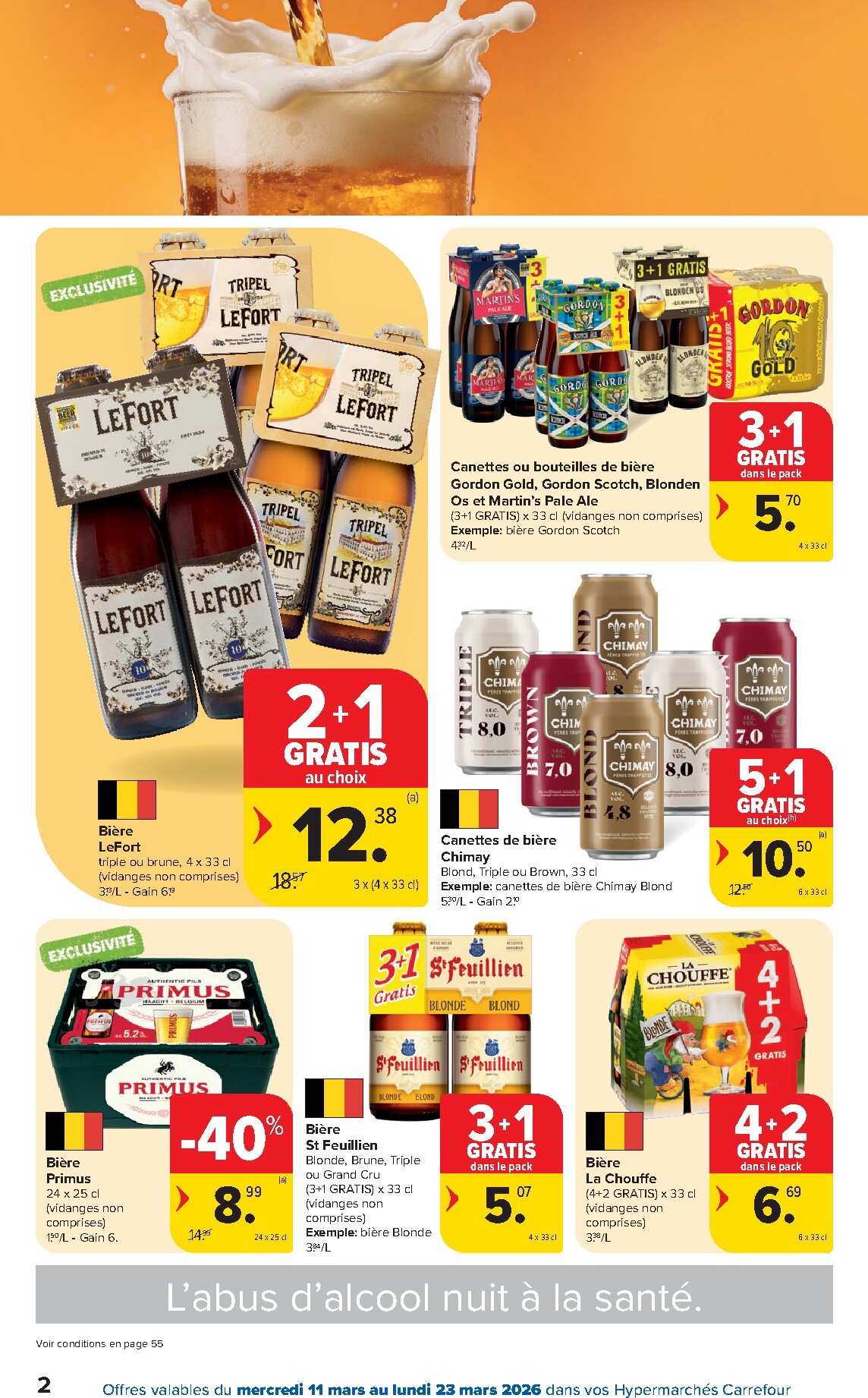 carrefour - De Carrefour Hypermarchés folder geldig vanaf 11/03/2026 t/m 23/03/2026 - page: 2