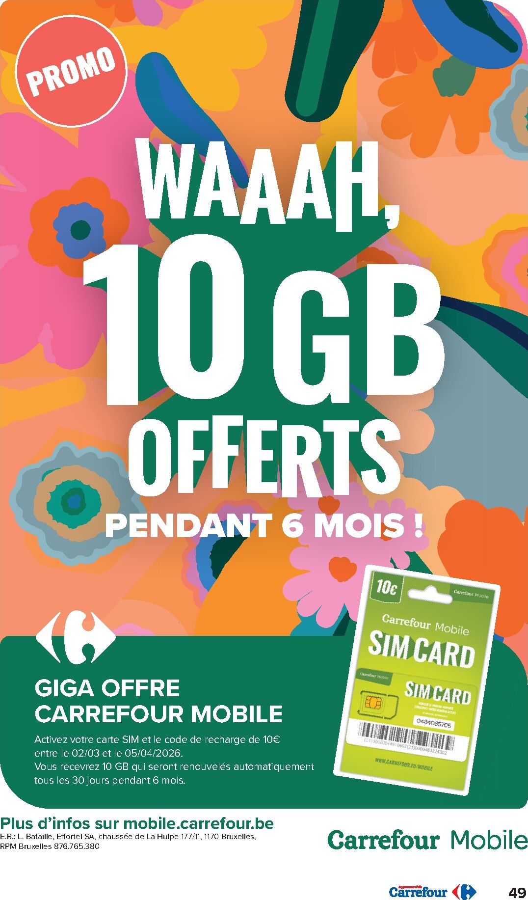 carrefour - De Carrefour Hypermarchés folder geldig vanaf 11/03/2026 t/m 23/03/2026 - page: 49