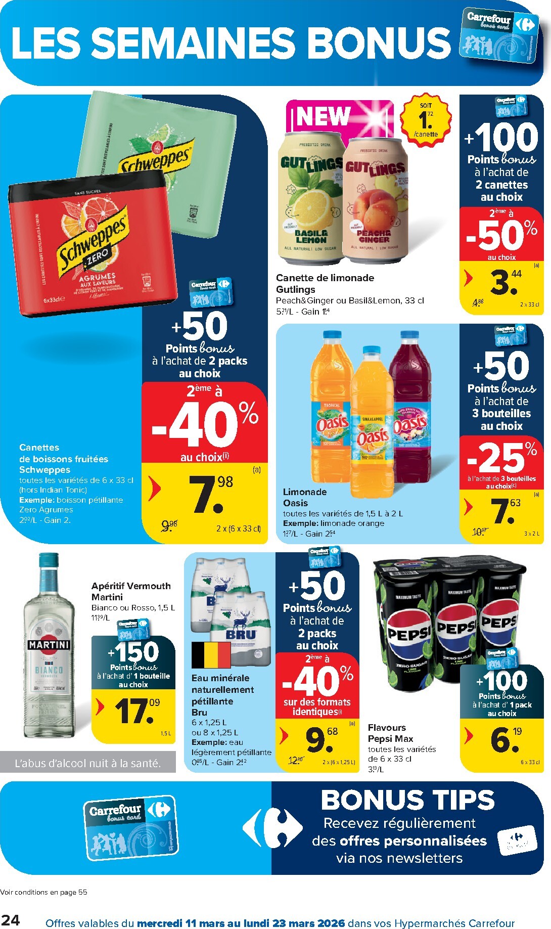 carrefour - De Carrefour Hypermarchés folder geldig vanaf 11/03/2026 t/m 23/03/2026 - page: 24