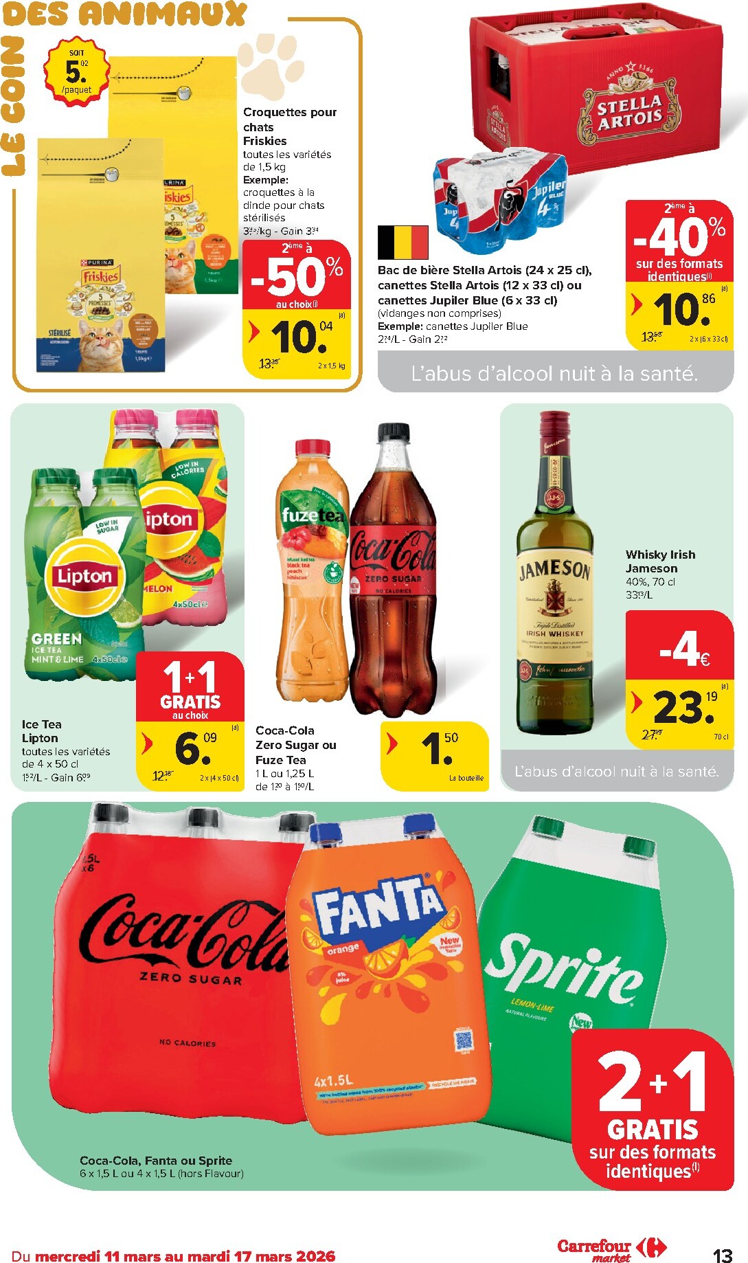 carrefour - De Carrefour Market folder geldig vanaf 11/03/2026 t/m 17/03/2026 - page: 13