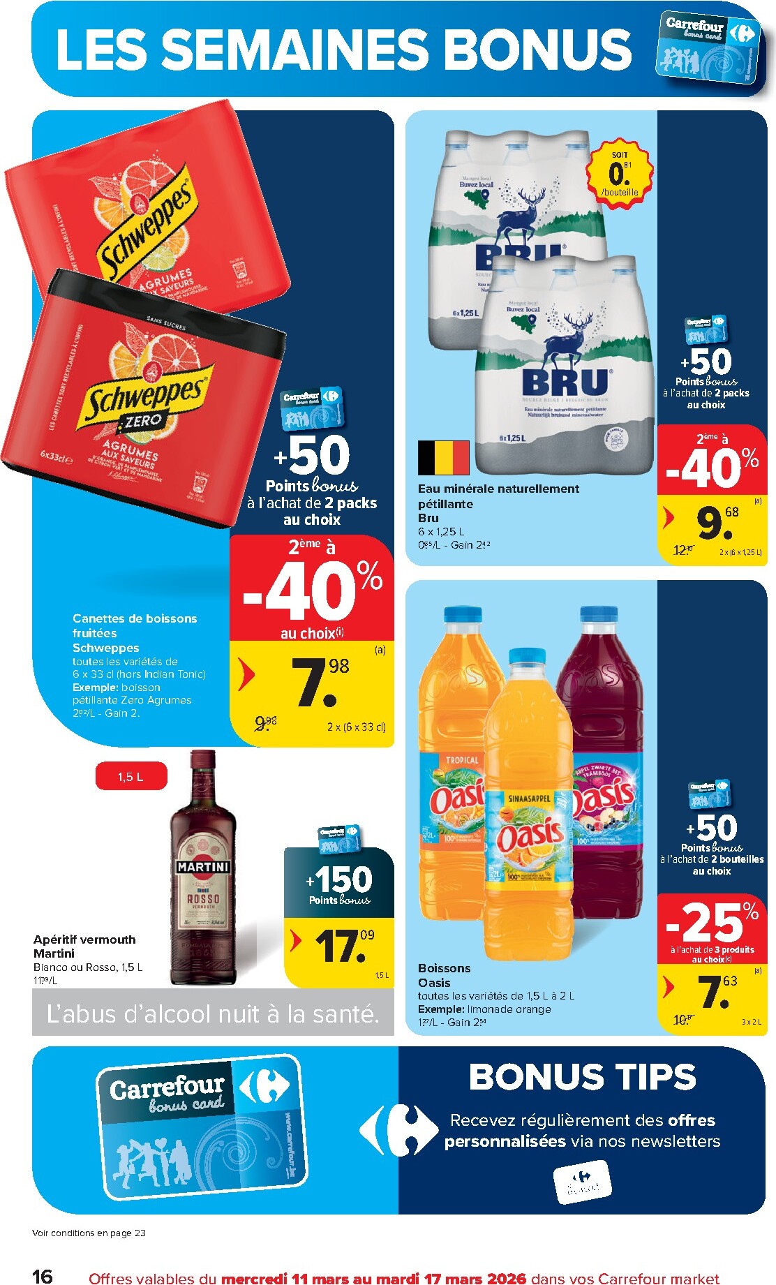 carrefour - De Carrefour Market folder geldig vanaf 11/03/2026 t/m 17/03/2026 - page: 16