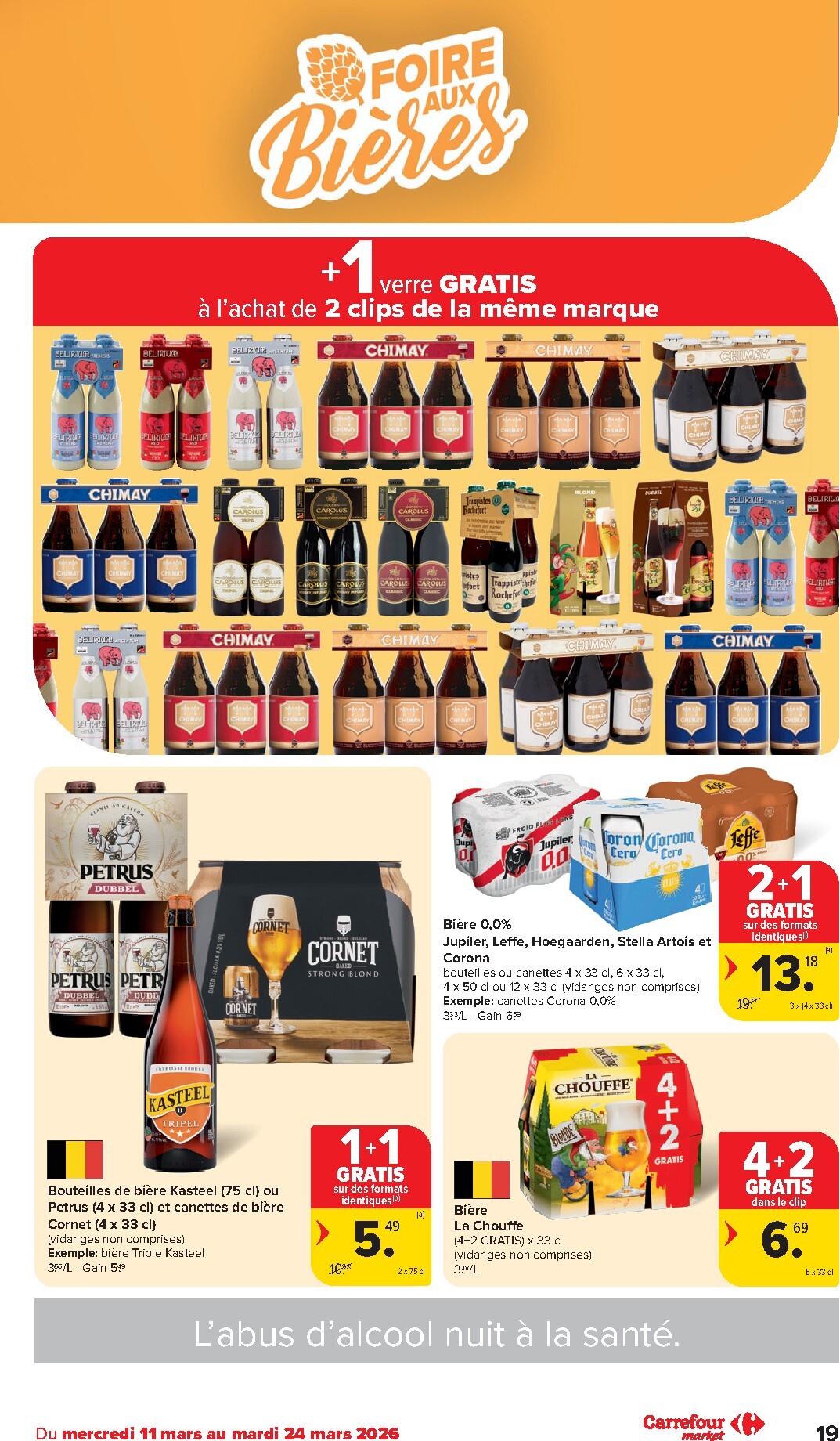 carrefour - De Carrefour Market folder geldig vanaf 11/03/2026 t/m 17/03/2026 - page: 19
