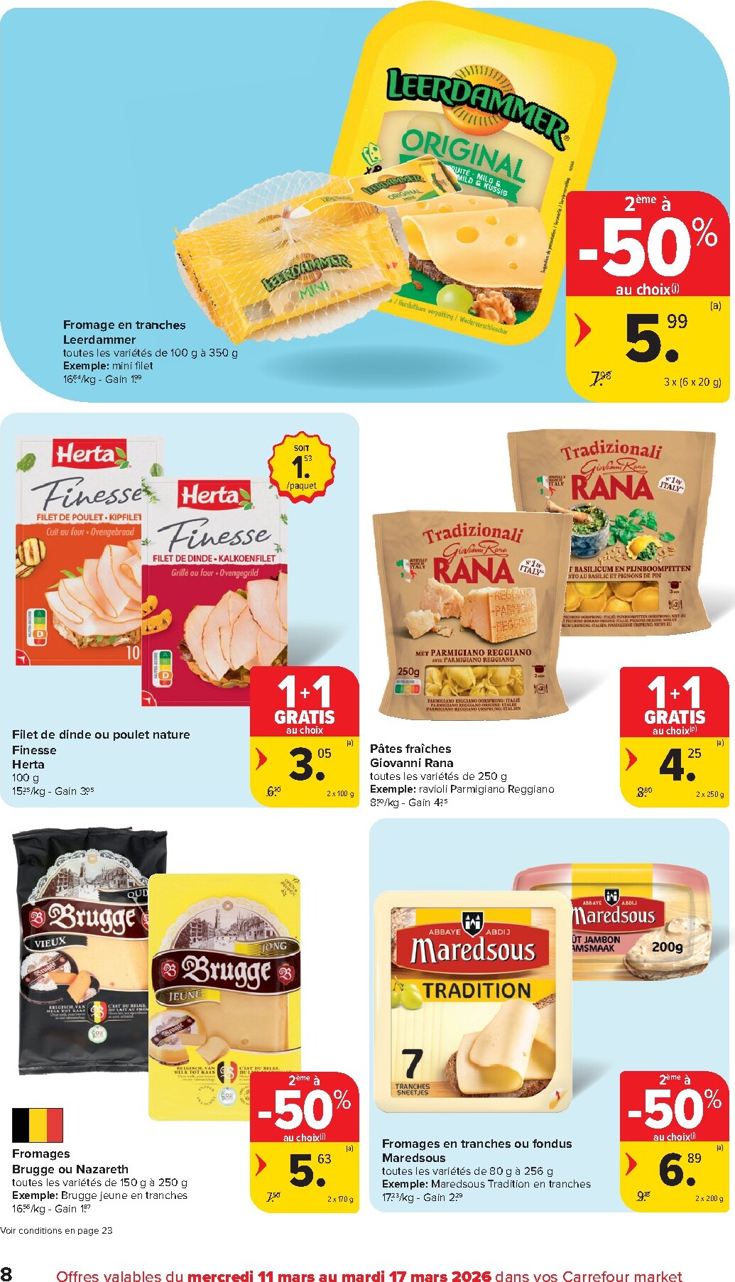 carrefour - De Carrefour Market folder geldig vanaf 11/03/2026 t/m 17/03/2026 - page: 8