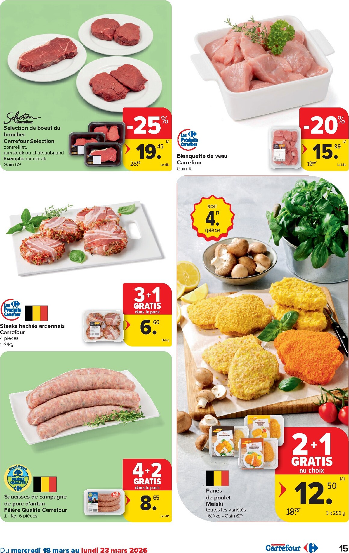 carrefour - De Carrefour Hypermarchés folder geldig vanaf 18/03/2026 t/m 30/03/2026 - page: 15