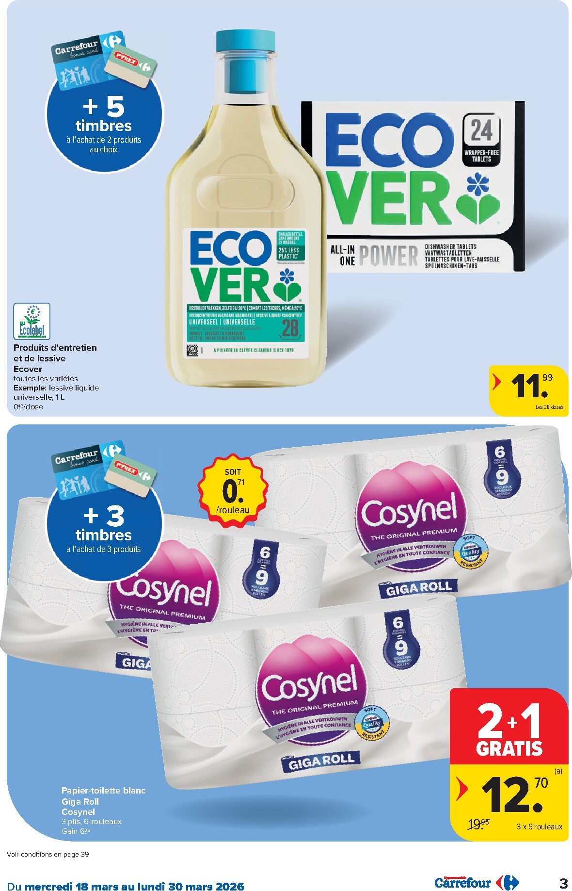 carrefour - De Carrefour Hypermarchés folder geldig vanaf 18/03/2026 t/m 30/03/2026 - page: 3