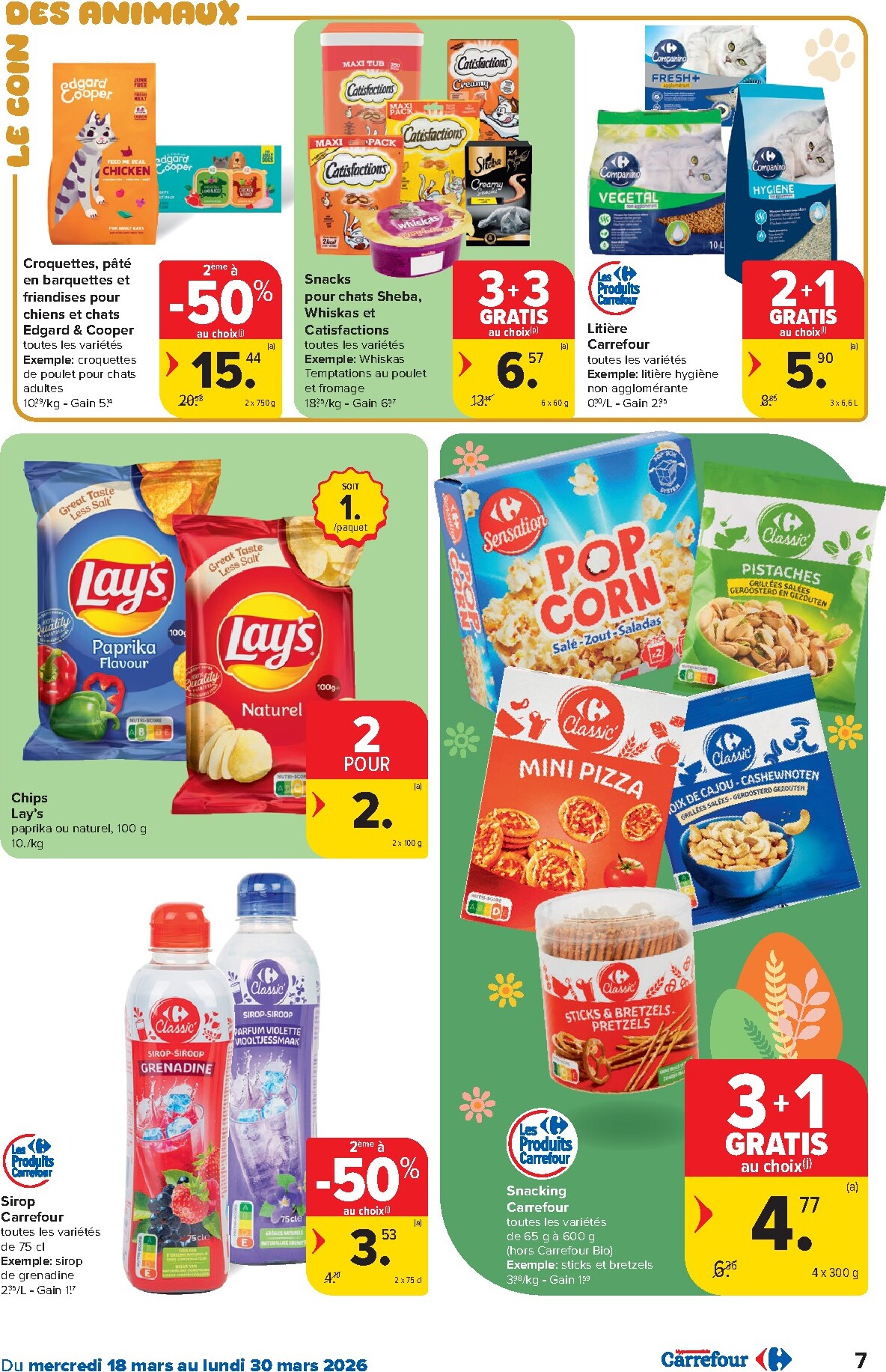 carrefour - De Carrefour Hypermarchés folder geldig vanaf 18/03/2026 t/m 30/03/2026 - page: 7
