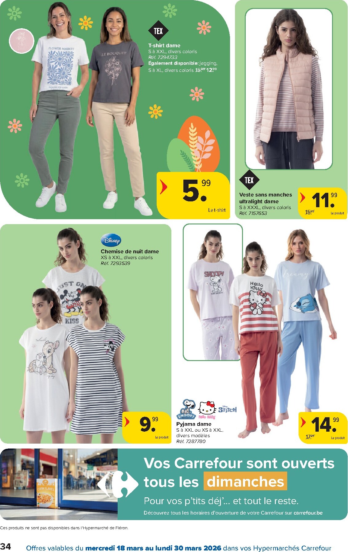 carrefour - De Carrefour Hypermarchés folder geldig vanaf 18/03/2026 t/m 30/03/2026 - page: 34