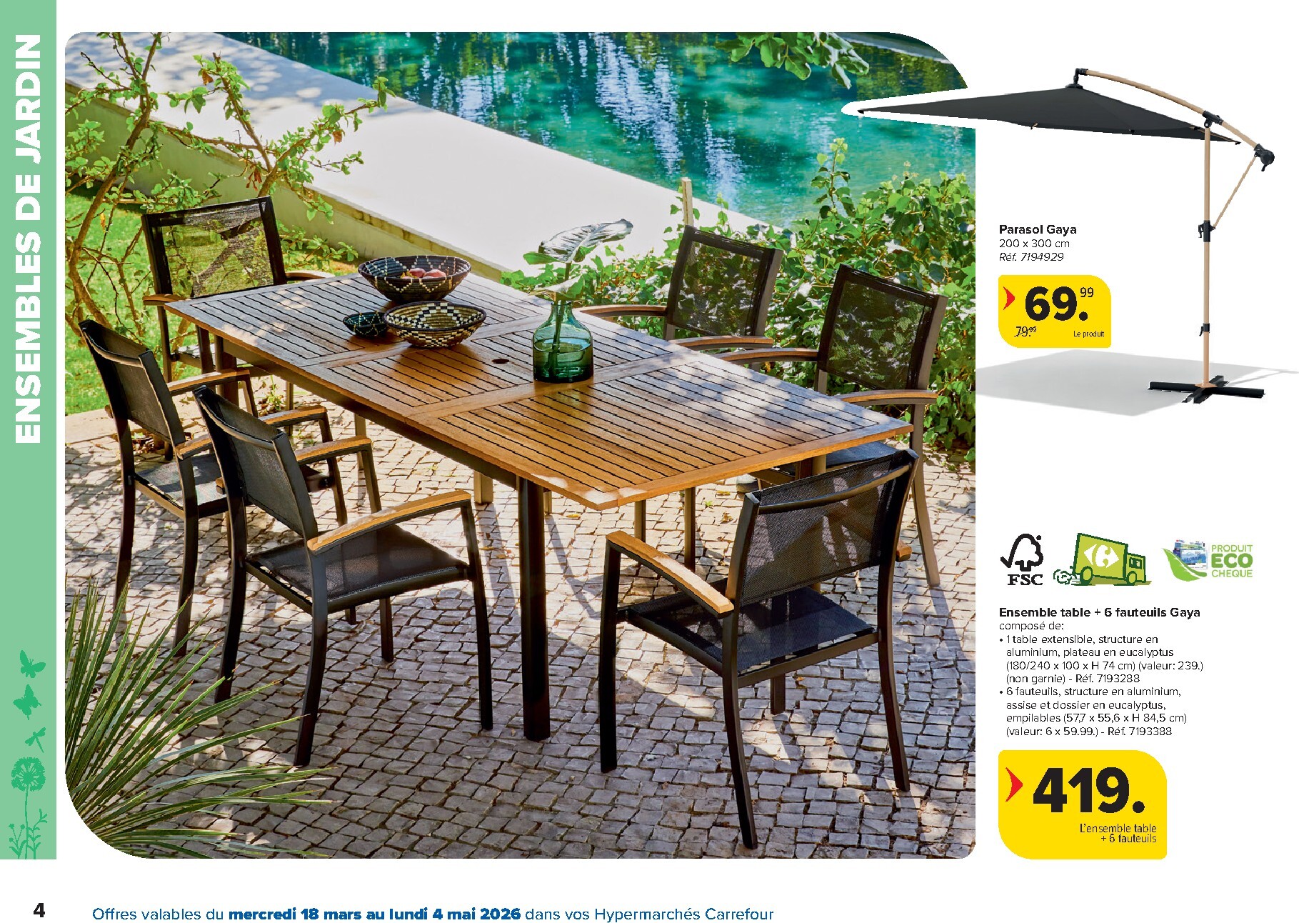 carrefour - De Carrefour Hypermarchés - Goutons au Meilleur du Jardin folder geldig vanaf 18/03/2026 t/m 04/05/2026 - page: 4