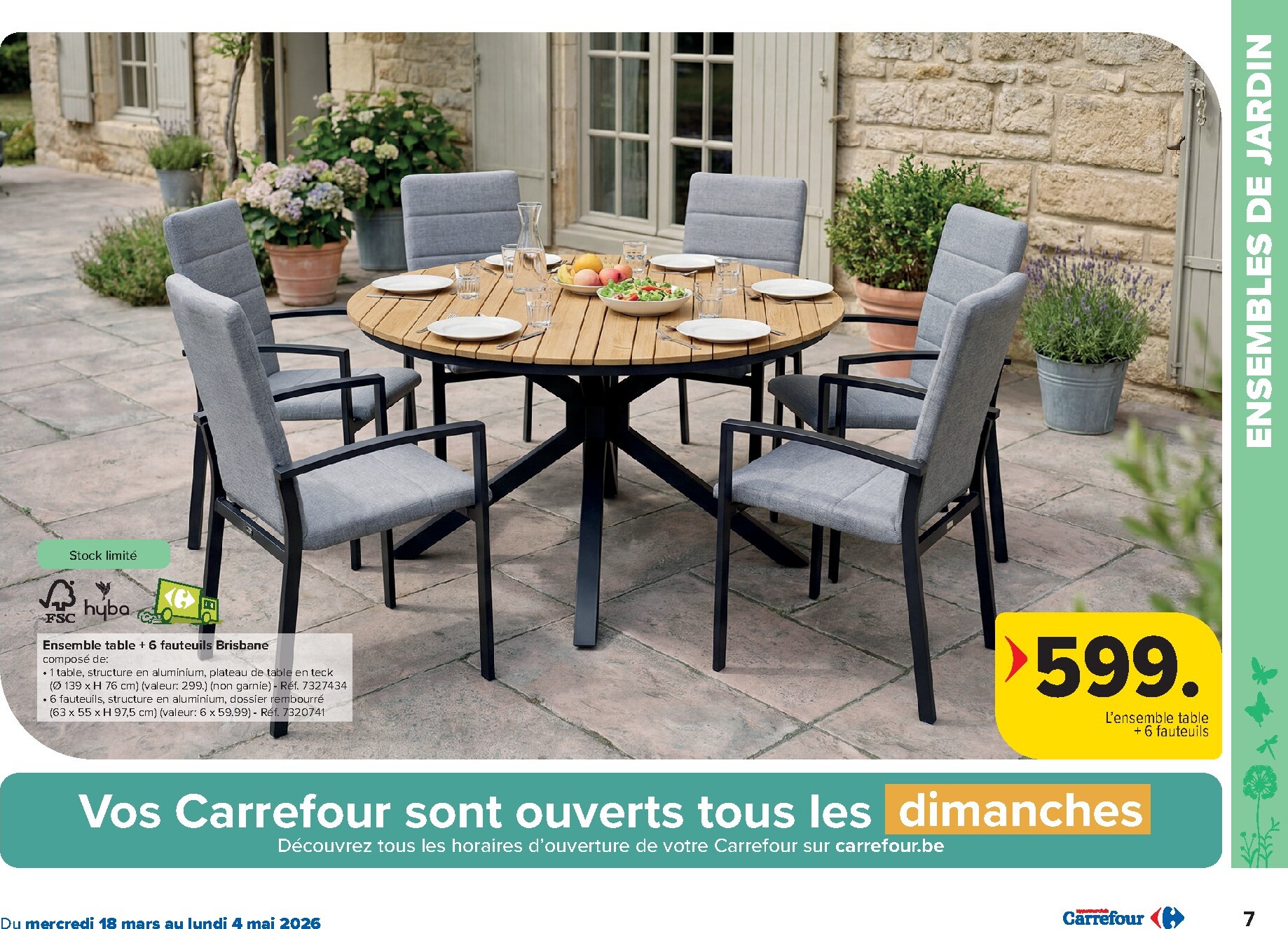 carrefour - De Carrefour Hypermarchés - Goutons au Meilleur du Jardin folder geldig vanaf 18/03/2026 t/m 04/05/2026 - page: 7