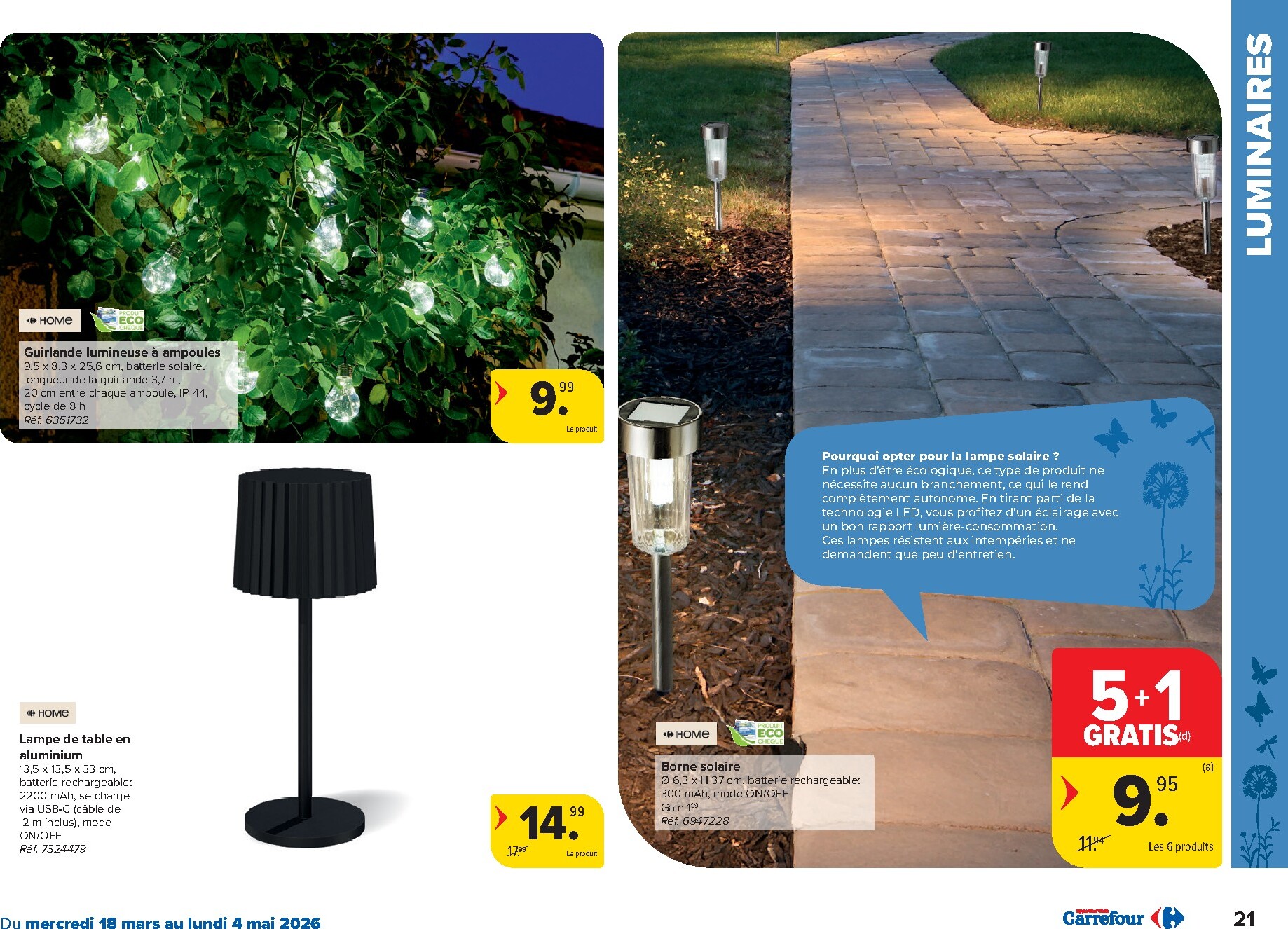 carrefour - De Carrefour Hypermarchés - Goutons au Meilleur du Jardin folder geldig vanaf 18/03/2026 t/m 04/05/2026 - page: 21