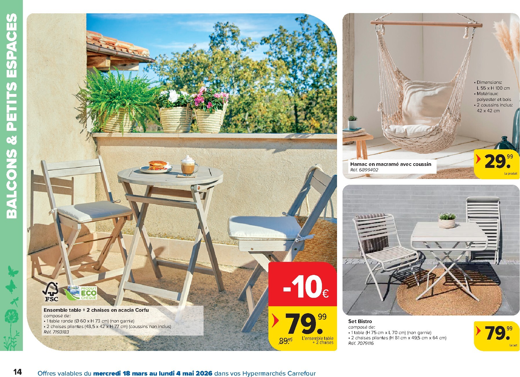 carrefour - De Carrefour Hypermarchés - Goutons au Meilleur du Jardin folder geldig vanaf 18/03/2026 t/m 04/05/2026 - page: 14