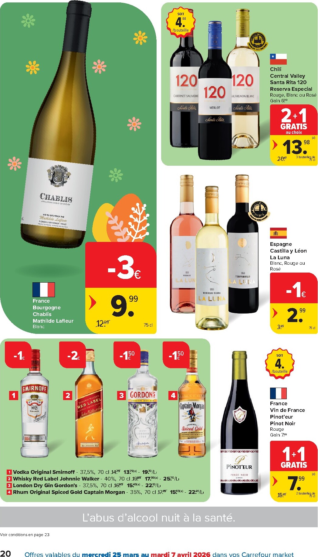 carrefour - De Carrefour Market folder geldig vanaf 25/03/2026 t/m 07/04/2026 - page: 20