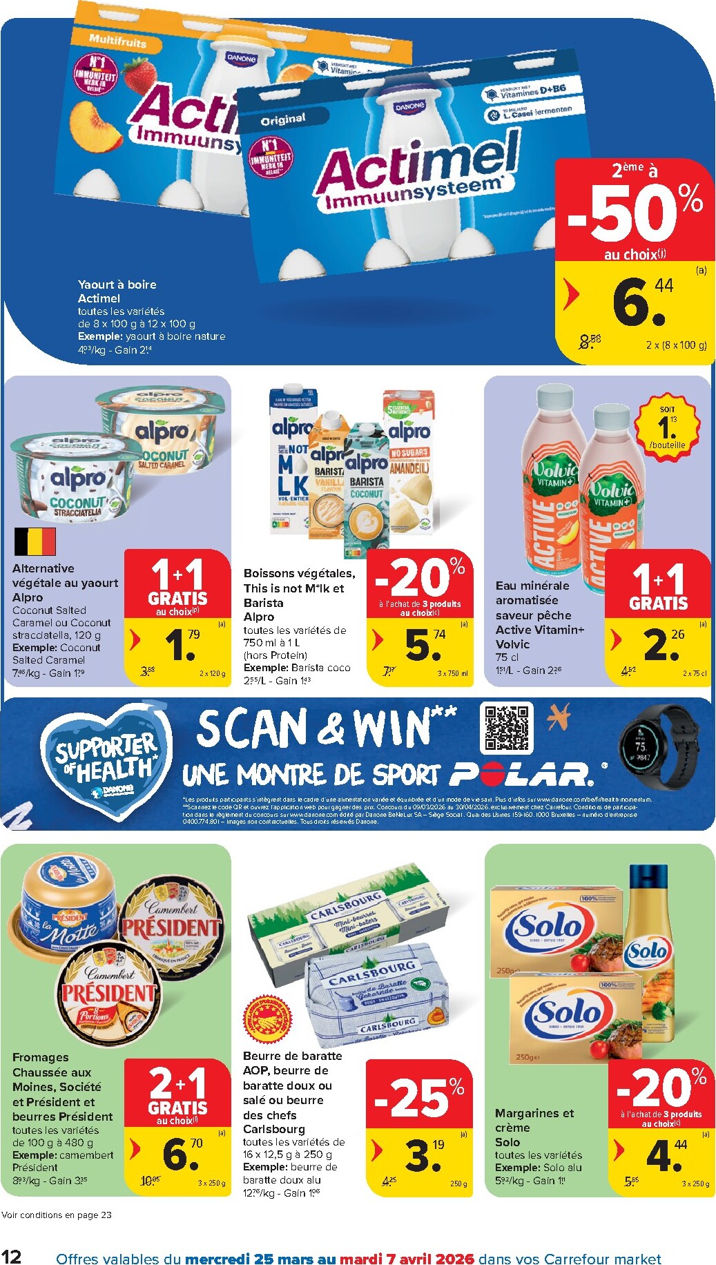 carrefour - De Carrefour Market folder geldig vanaf 25/03/2026 t/m 07/04/2026 - page: 12