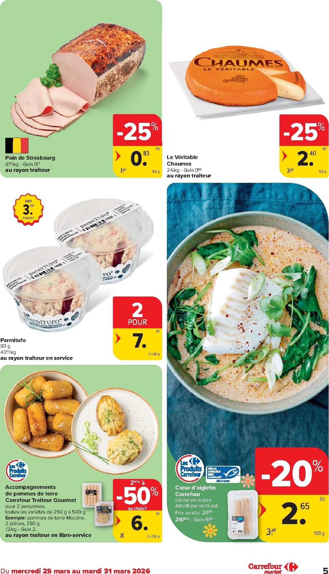 carrefour - De Carrefour Market folder geldig vanaf 25/03/2026 t/m 07/04/2026 - page: 5