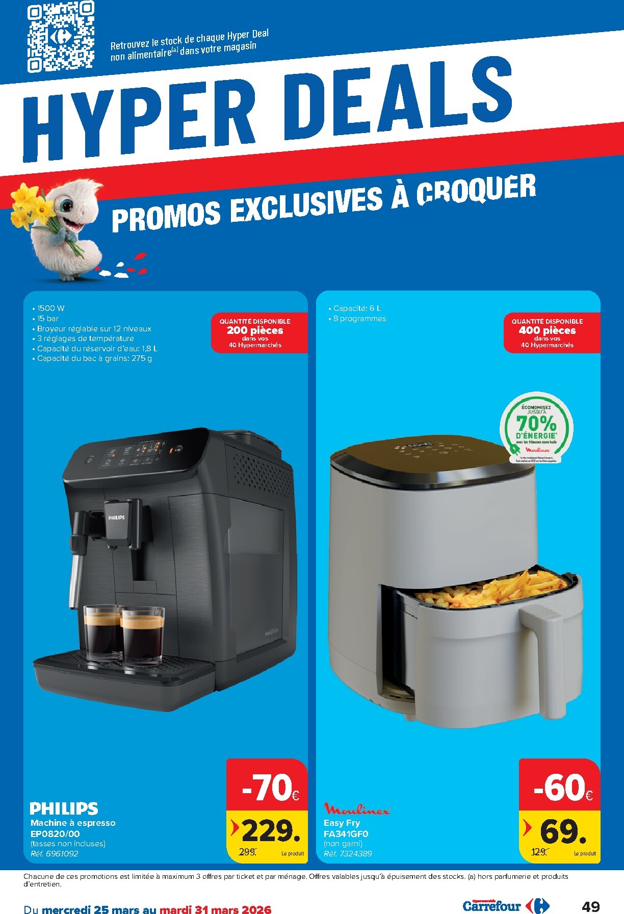 carrefour - De Carrefour Hypermarchés folder geldig vanaf 25/03/2026 t/m 07/04/2026 - page: 49