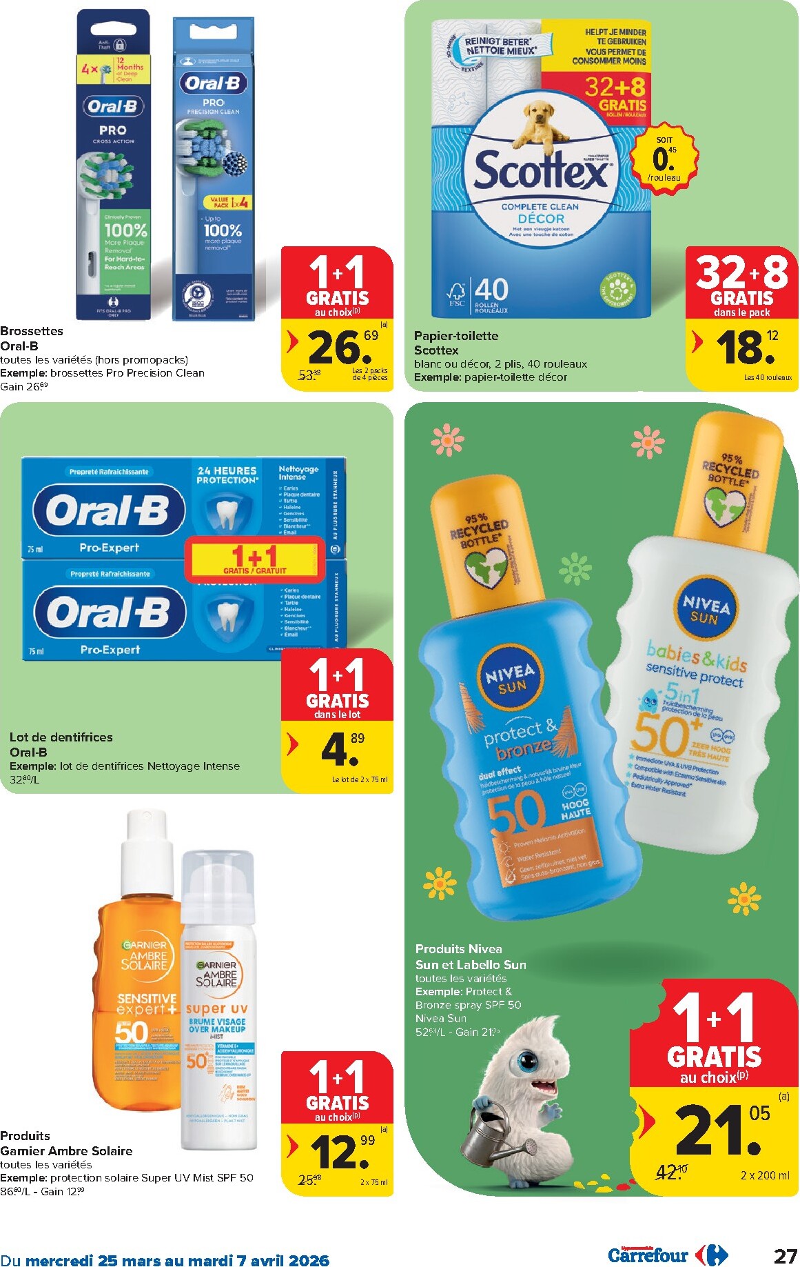 carrefour - De Carrefour Hypermarchés folder geldig vanaf 25/03/2026 t/m 07/04/2026 - page: 27