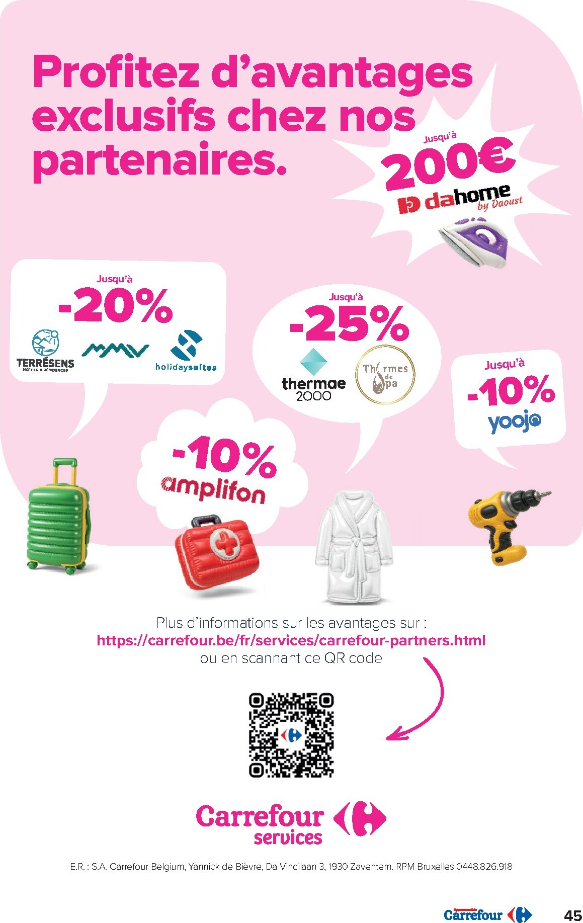 carrefour - De Carrefour Hypermarchés folder geldig vanaf 25/03/2026 t/m 07/04/2026 - page: 45