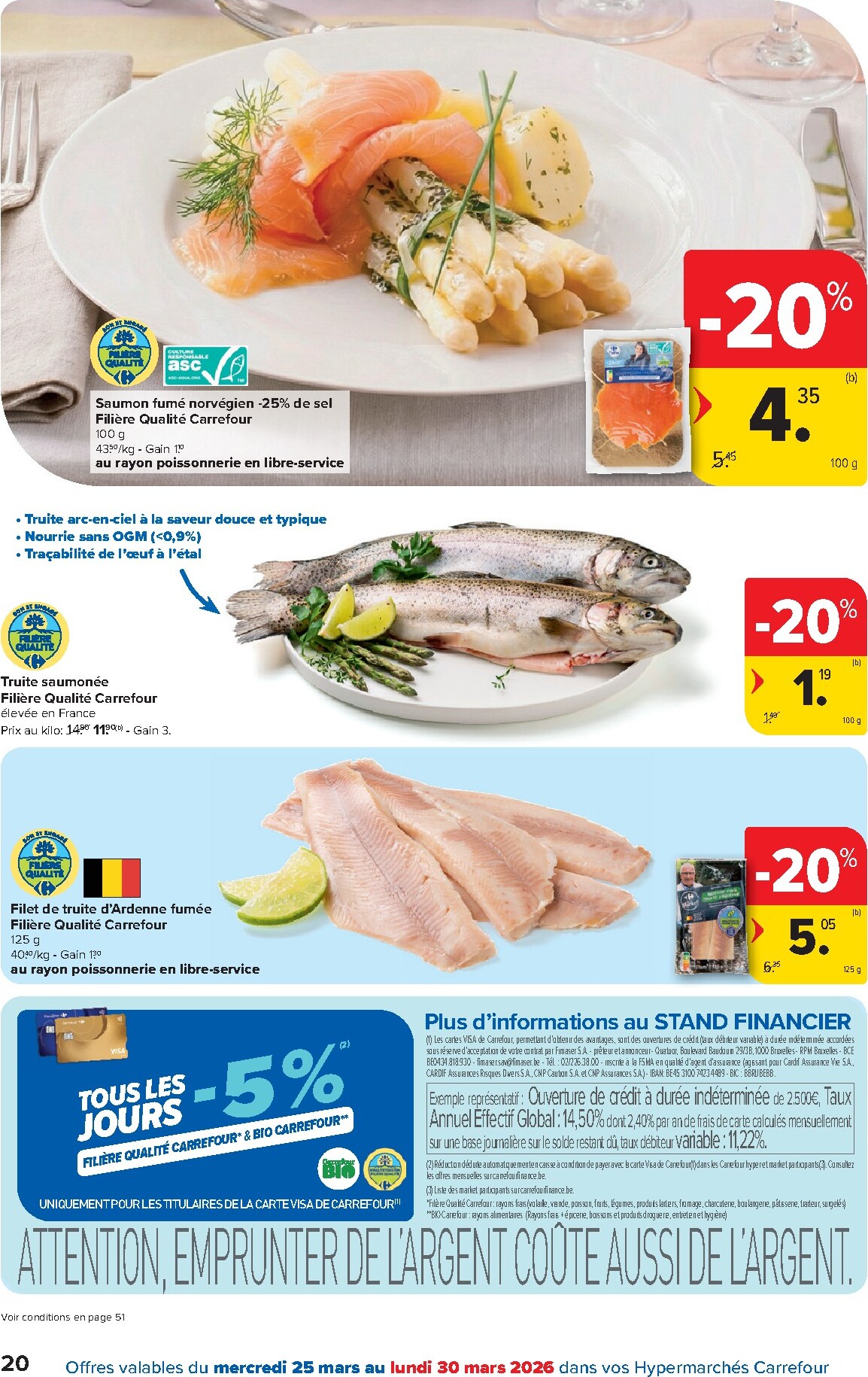 carrefour - De Carrefour Hypermarchés folder geldig vanaf 25/03/2026 t/m 07/04/2026 - page: 20