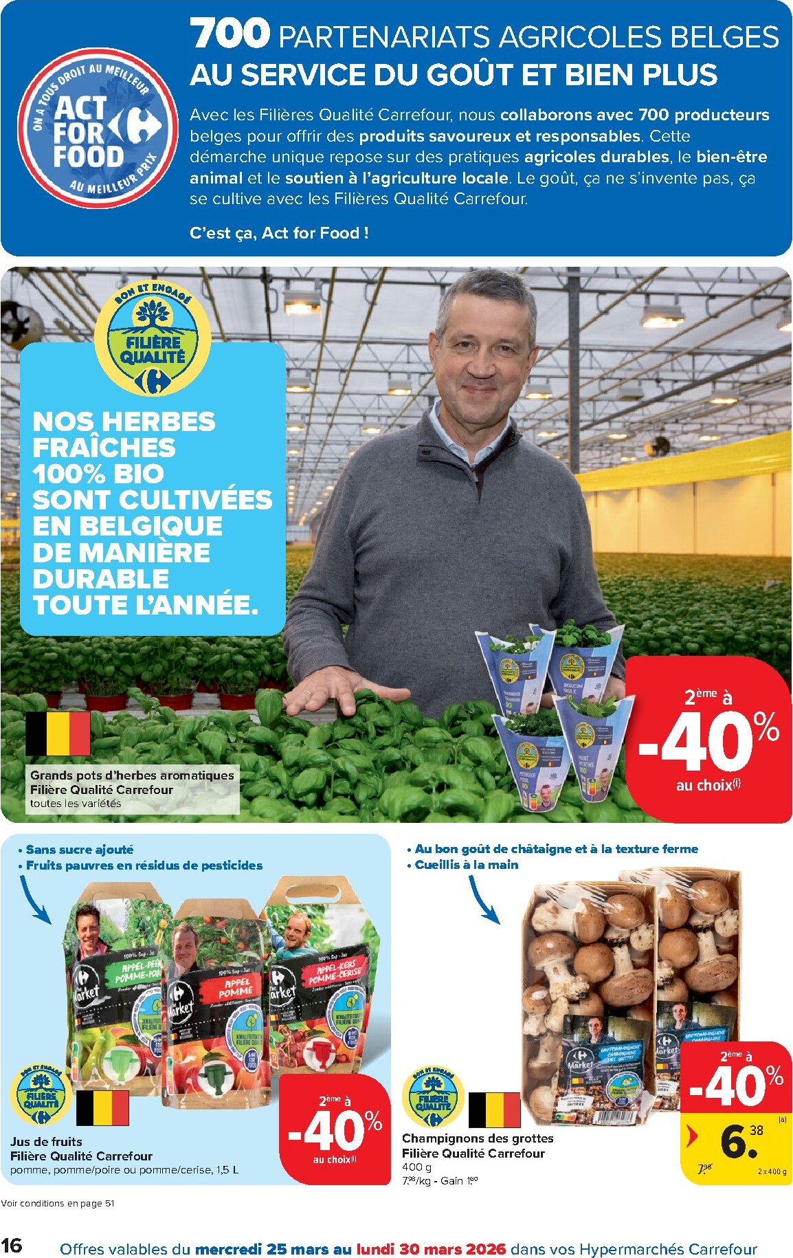 carrefour - De Carrefour Hypermarchés folder geldig vanaf 25/03/2026 t/m 07/04/2026 - page: 16