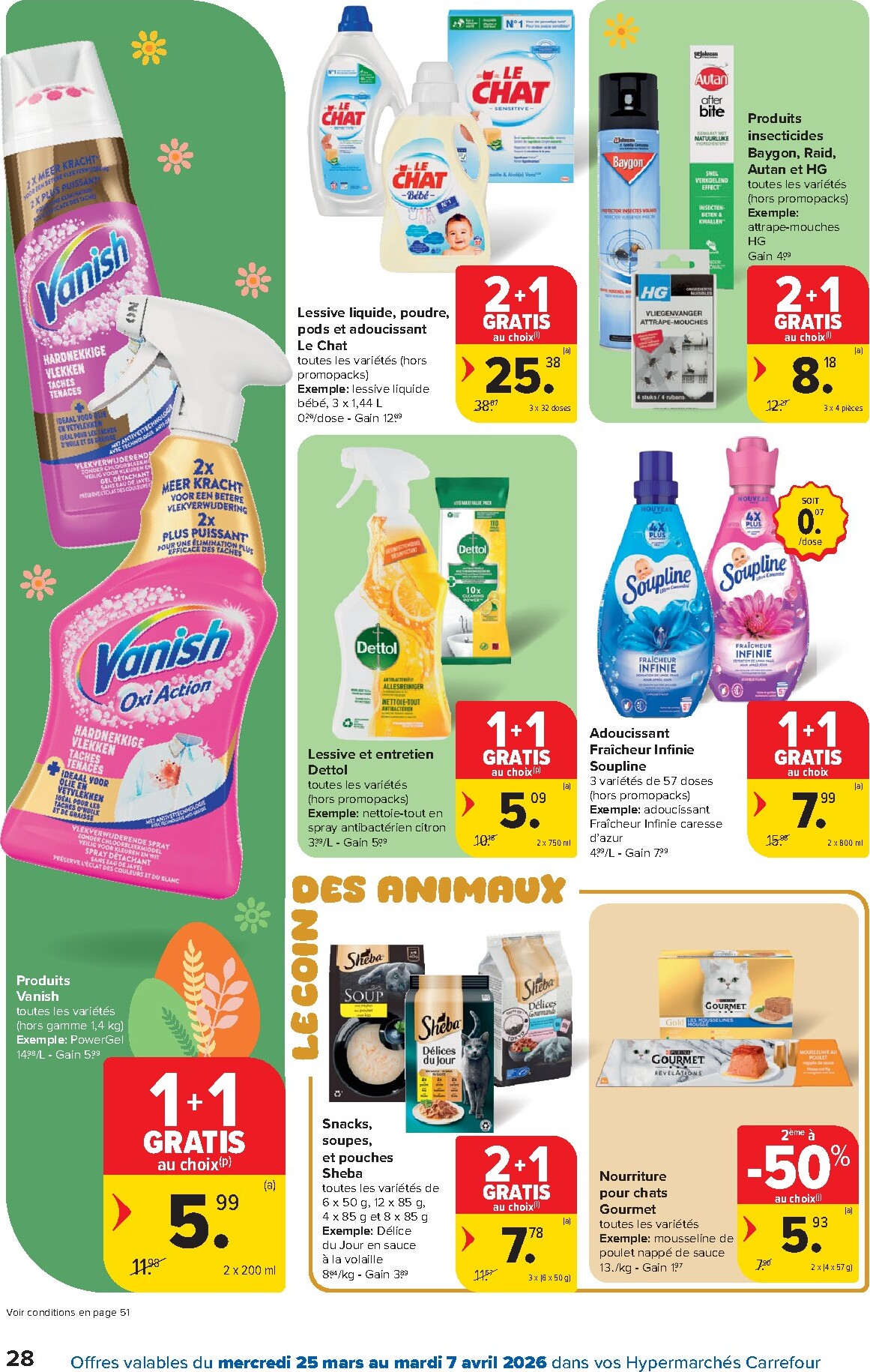 carrefour - De Carrefour Hypermarchés folder geldig vanaf 25/03/2026 t/m 07/04/2026 - page: 28