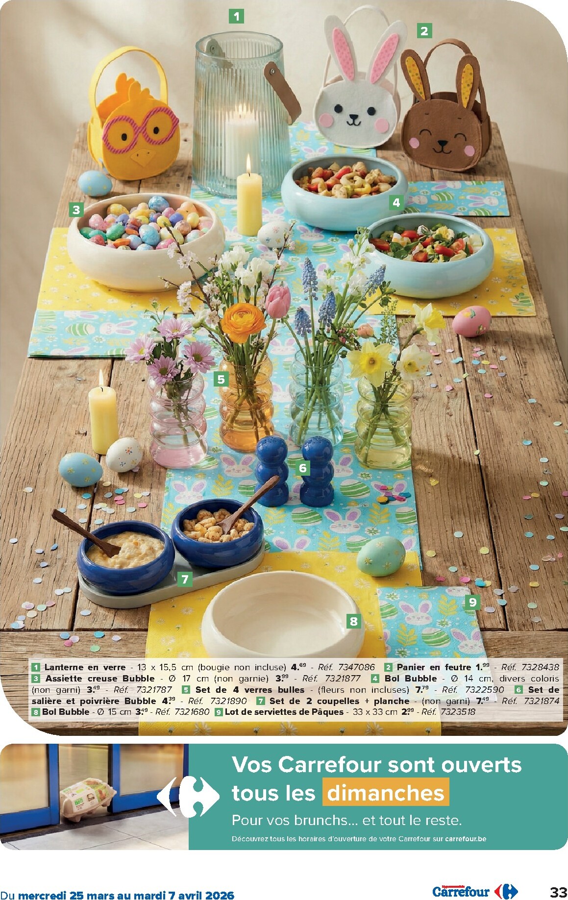 carrefour - De Carrefour Hypermarchés folder geldig vanaf 25/03/2026 t/m 07/04/2026 - page: 33