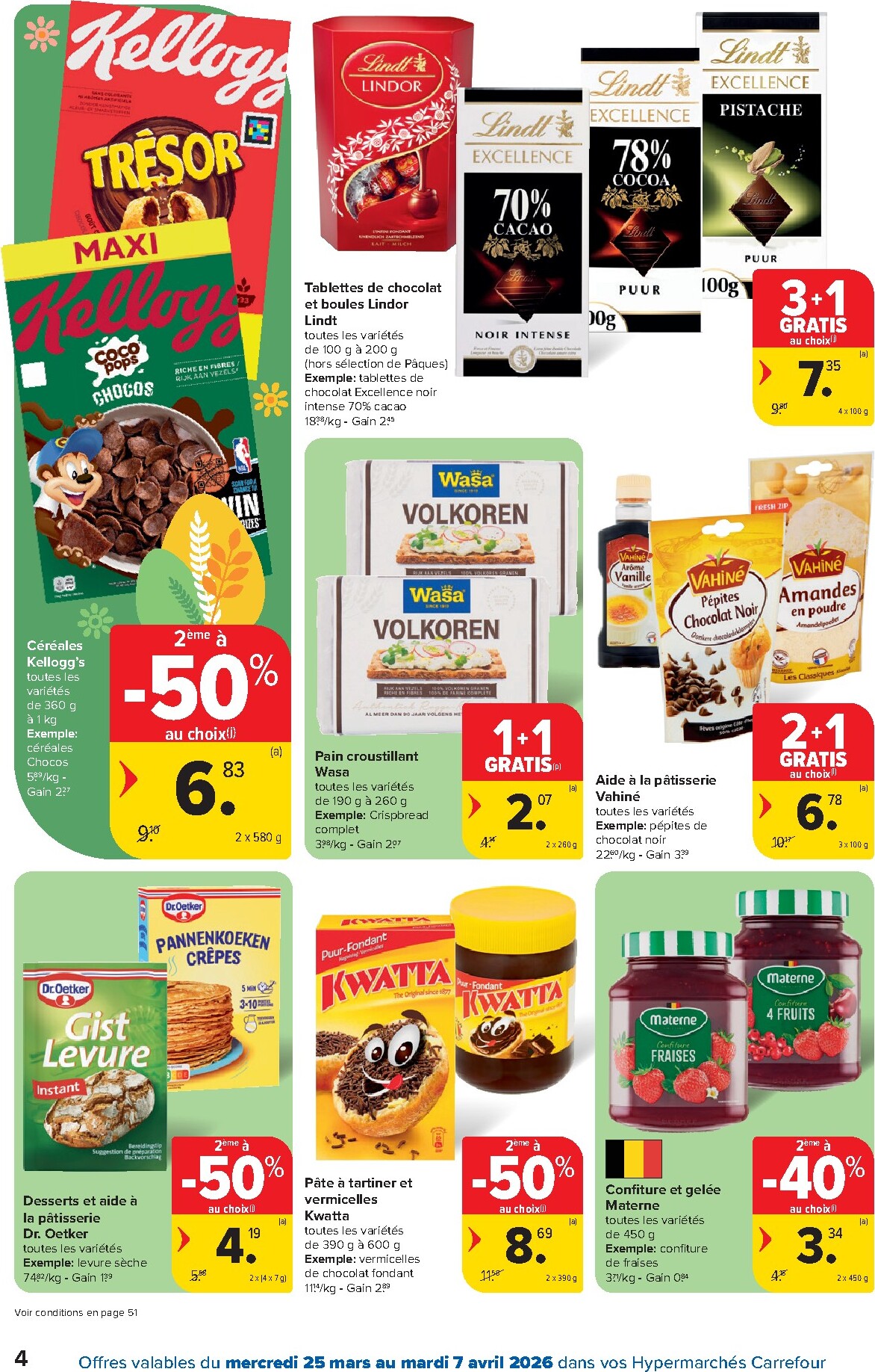 carrefour - De Carrefour Hypermarchés folder geldig vanaf 25/03/2026 t/m 07/04/2026 - page: 4