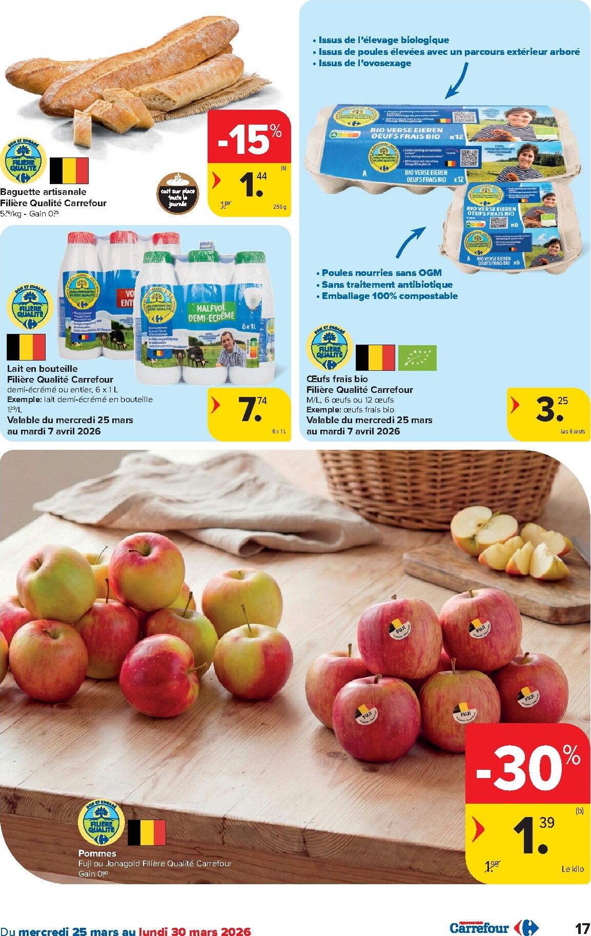 carrefour - De Carrefour Hypermarchés folder geldig vanaf 25/03/2026 t/m 07/04/2026 - page: 17