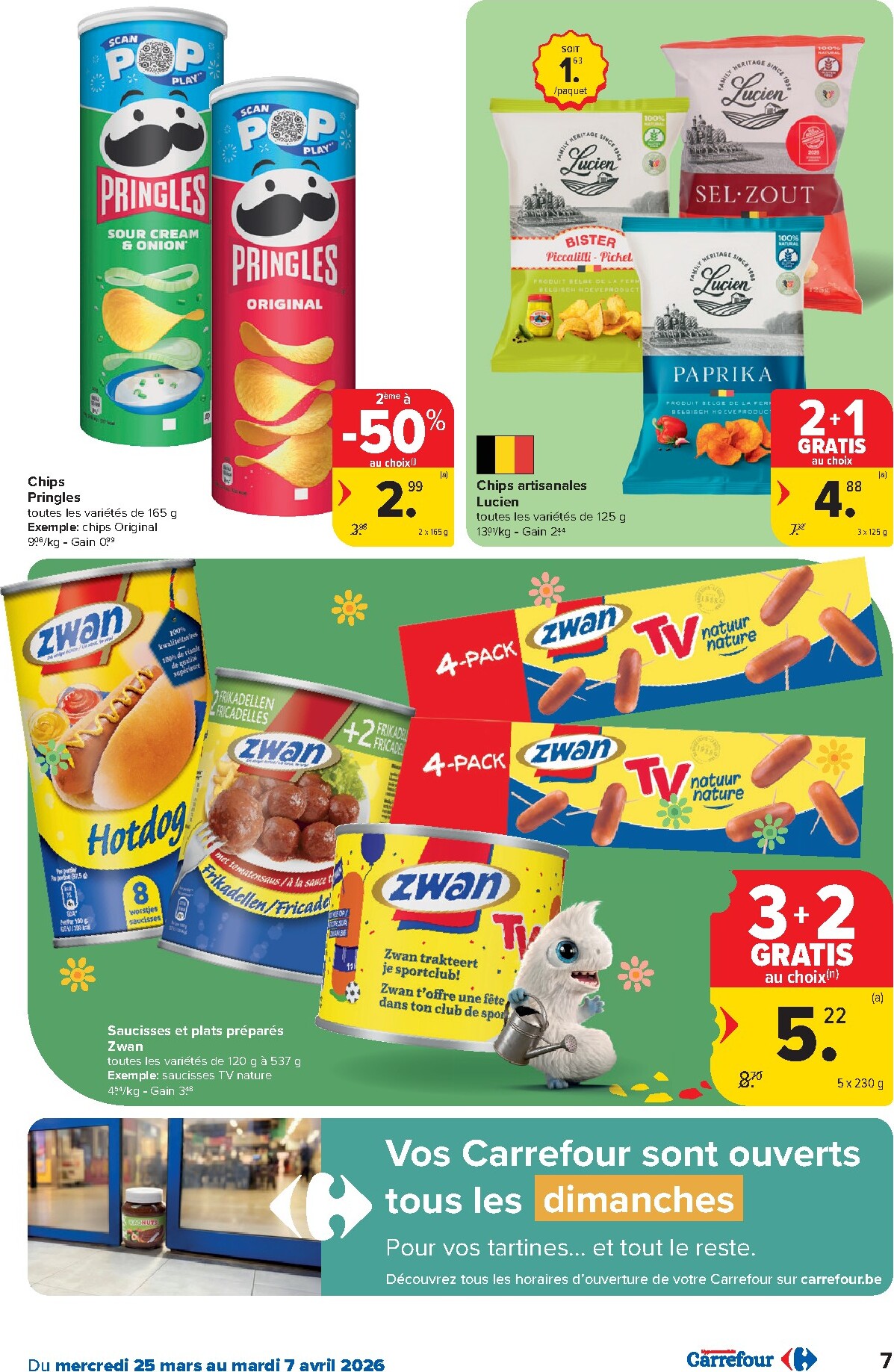 carrefour - De Carrefour Hypermarchés folder geldig vanaf 25/03/2026 t/m 07/04/2026 - page: 7