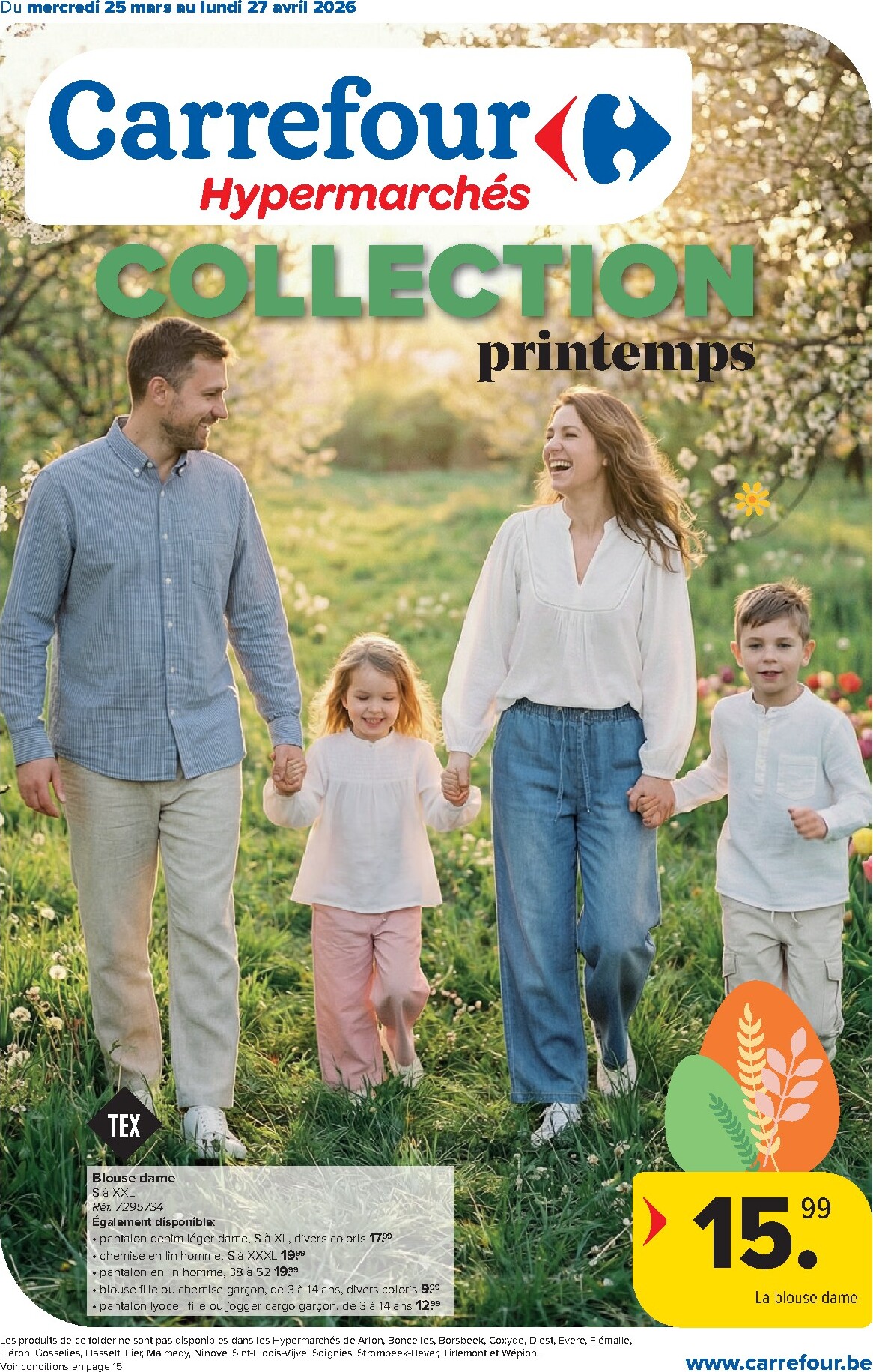 carrefour - De Carrefour Hypermarchés - Collection folder geldig vanaf 25/03/2026 t/m 07/04/2026