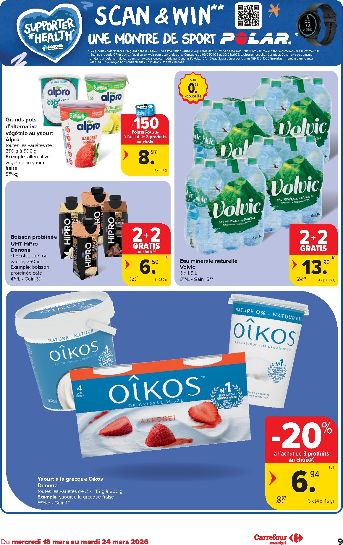 carrefour - De Carrefour Market folder geldig vanaf 18/03/2026 t/m 24/03/2026 - page: 9