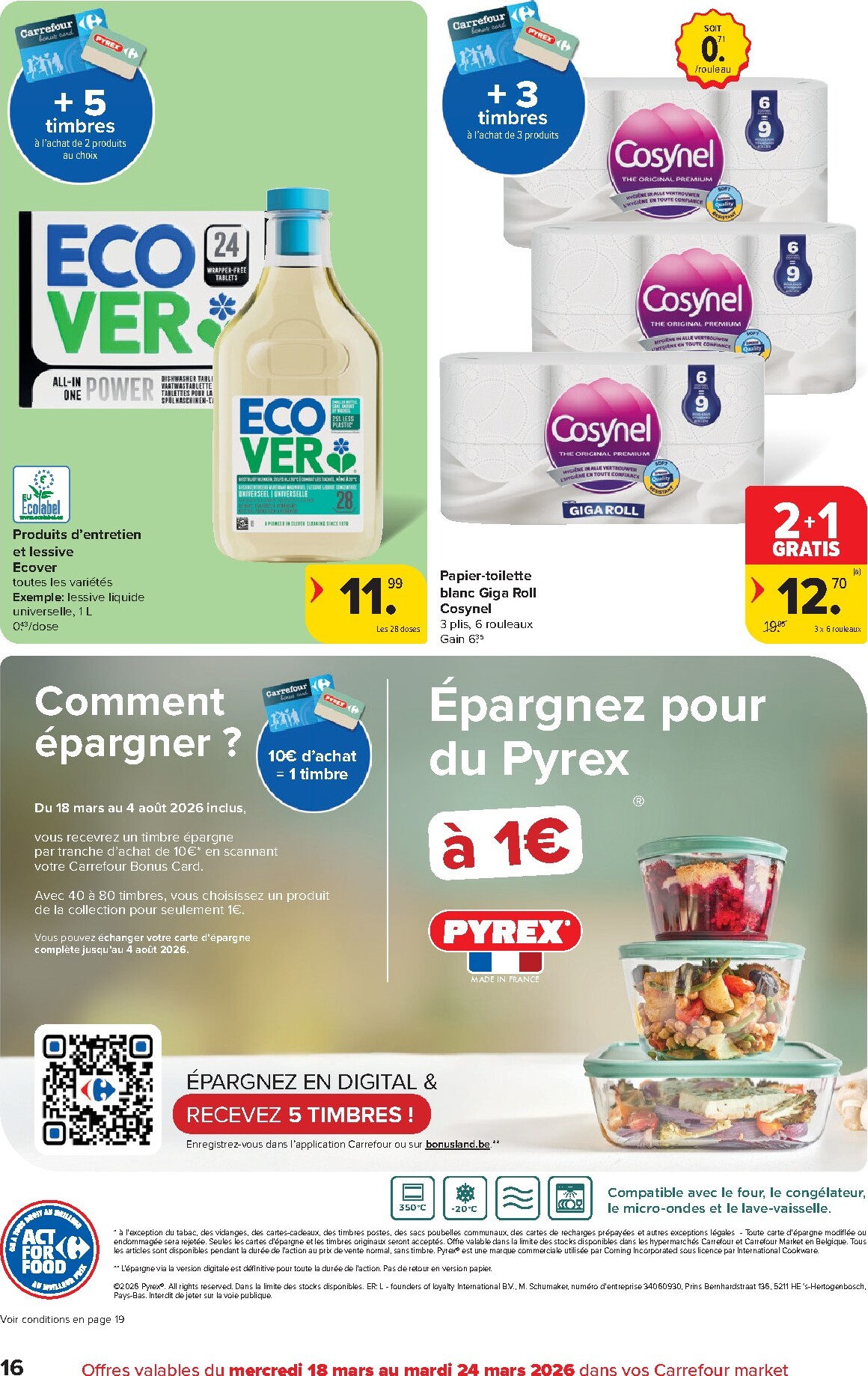 carrefour - De Carrefour Market folder geldig vanaf 18/03/2026 t/m 24/03/2026 - page: 16