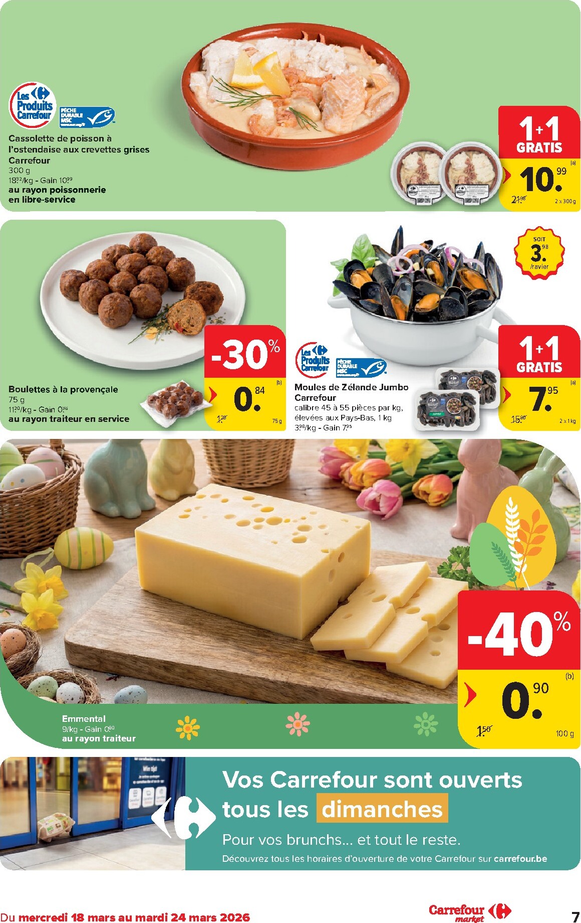 carrefour - De Carrefour Market folder geldig vanaf 18/03/2026 t/m 24/03/2026 - page: 7