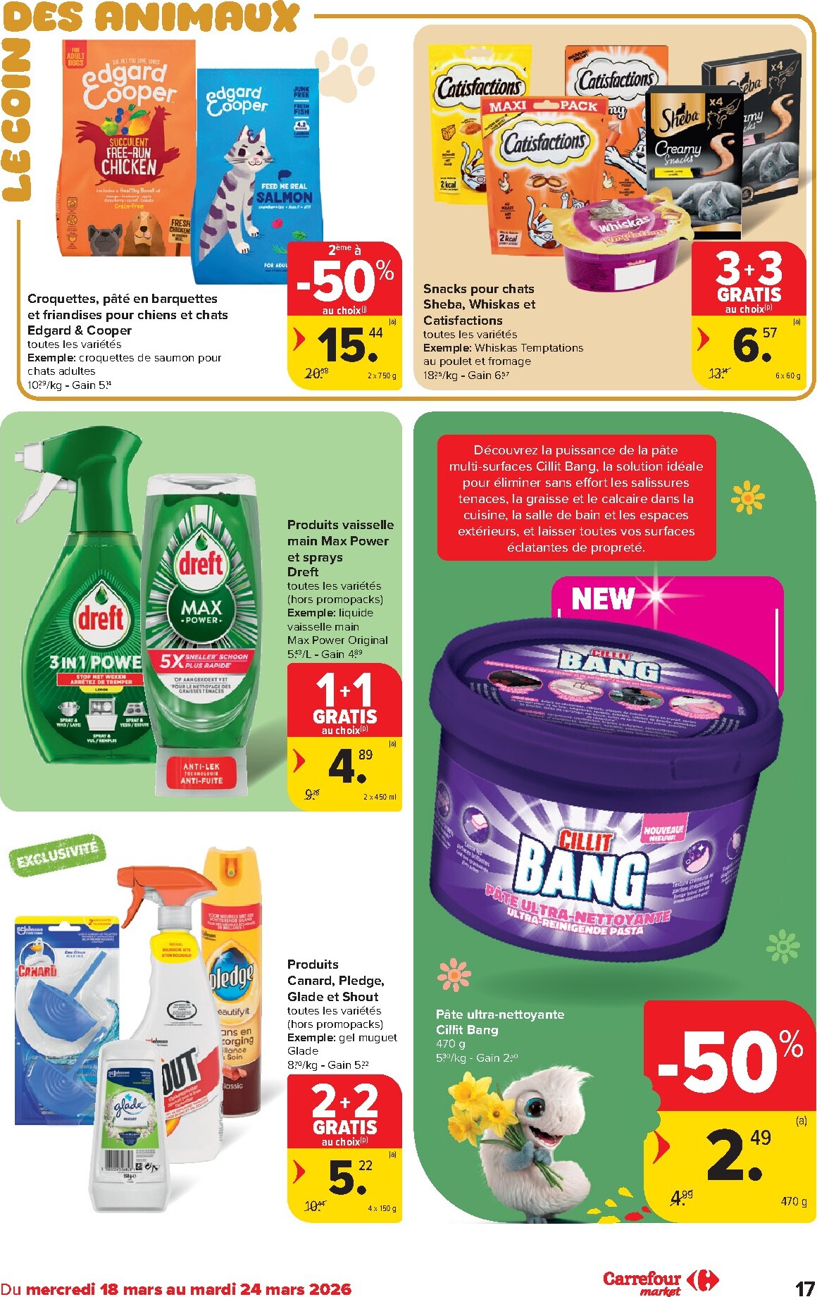 carrefour - De Carrefour Market folder geldig vanaf 18/03/2026 t/m 24/03/2026 - page: 17