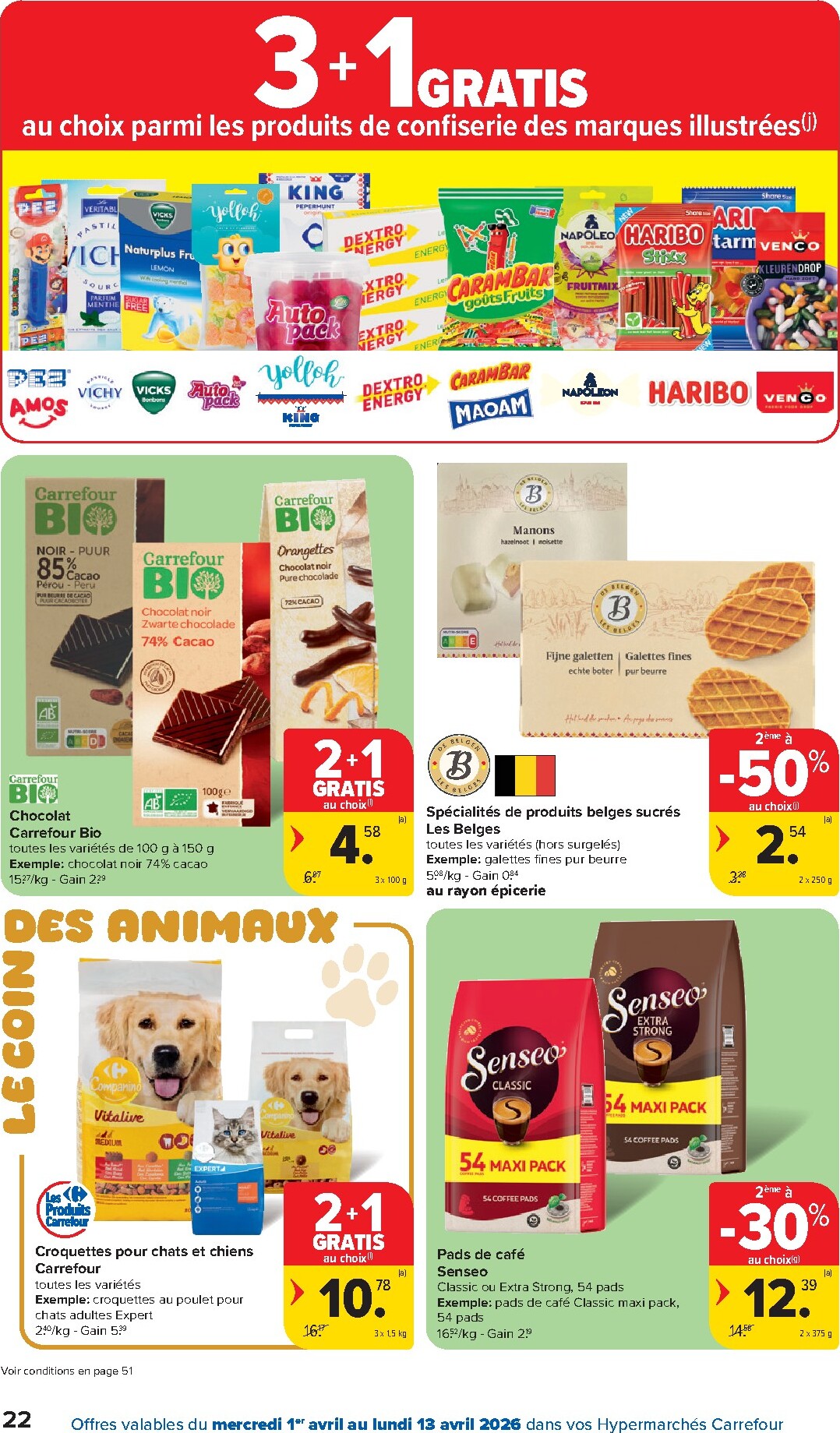 carrefour - De Carrefour Hypermarchés folder geldig vanaf 01/04/2026 t/m 13/04/2026 - page: 22