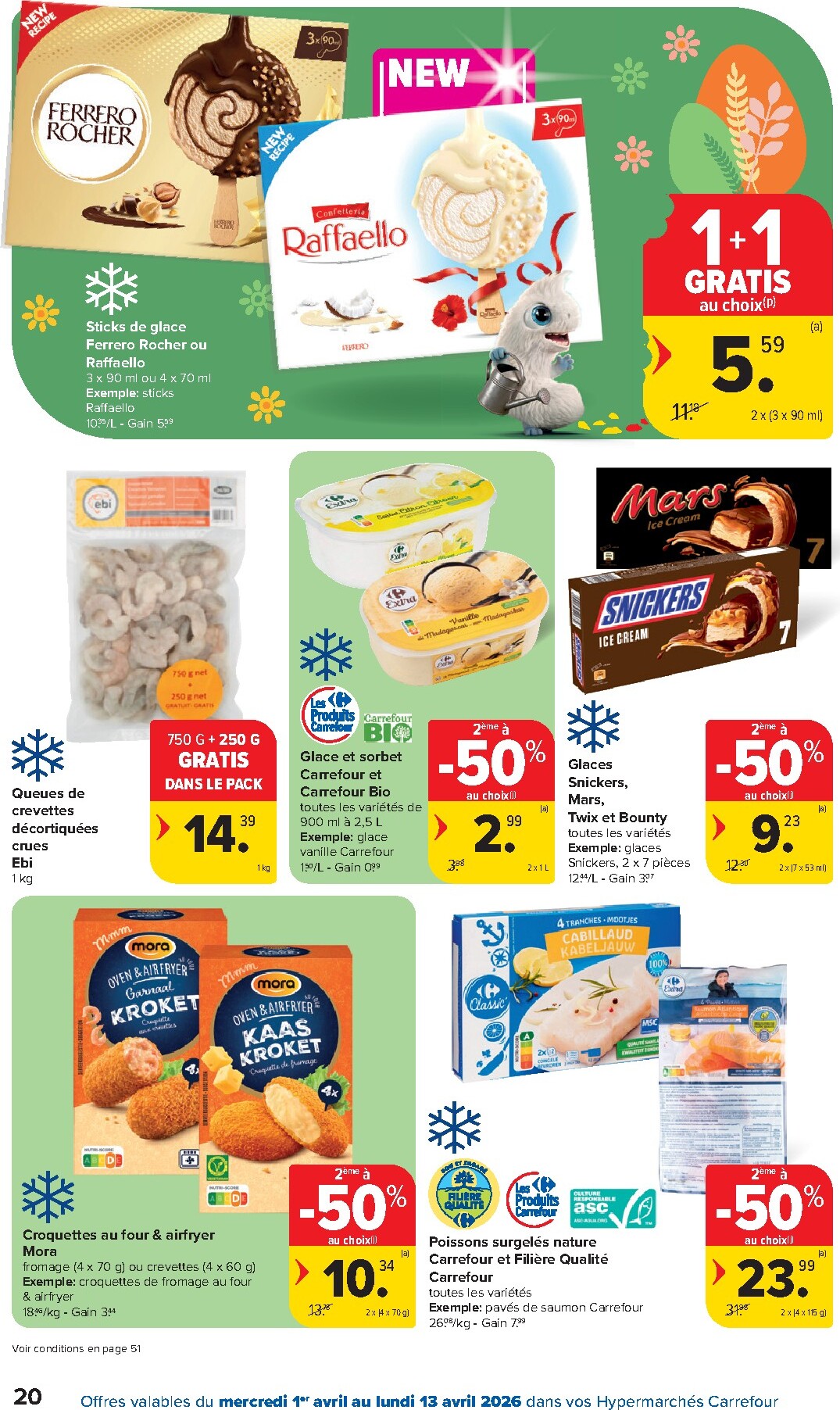 carrefour - De Carrefour Hypermarchés folder geldig vanaf 01/04/2026 t/m 13/04/2026 - page: 20