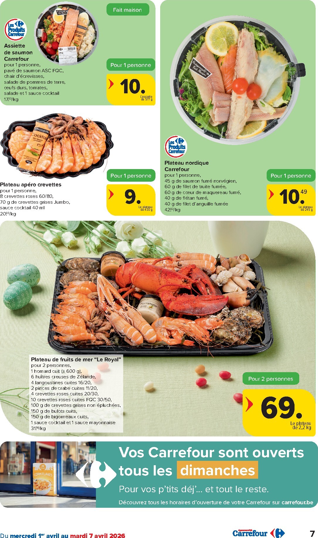 carrefour - De Carrefour Hypermarchés folder geldig vanaf 01/04/2026 t/m 13/04/2026 - page: 7