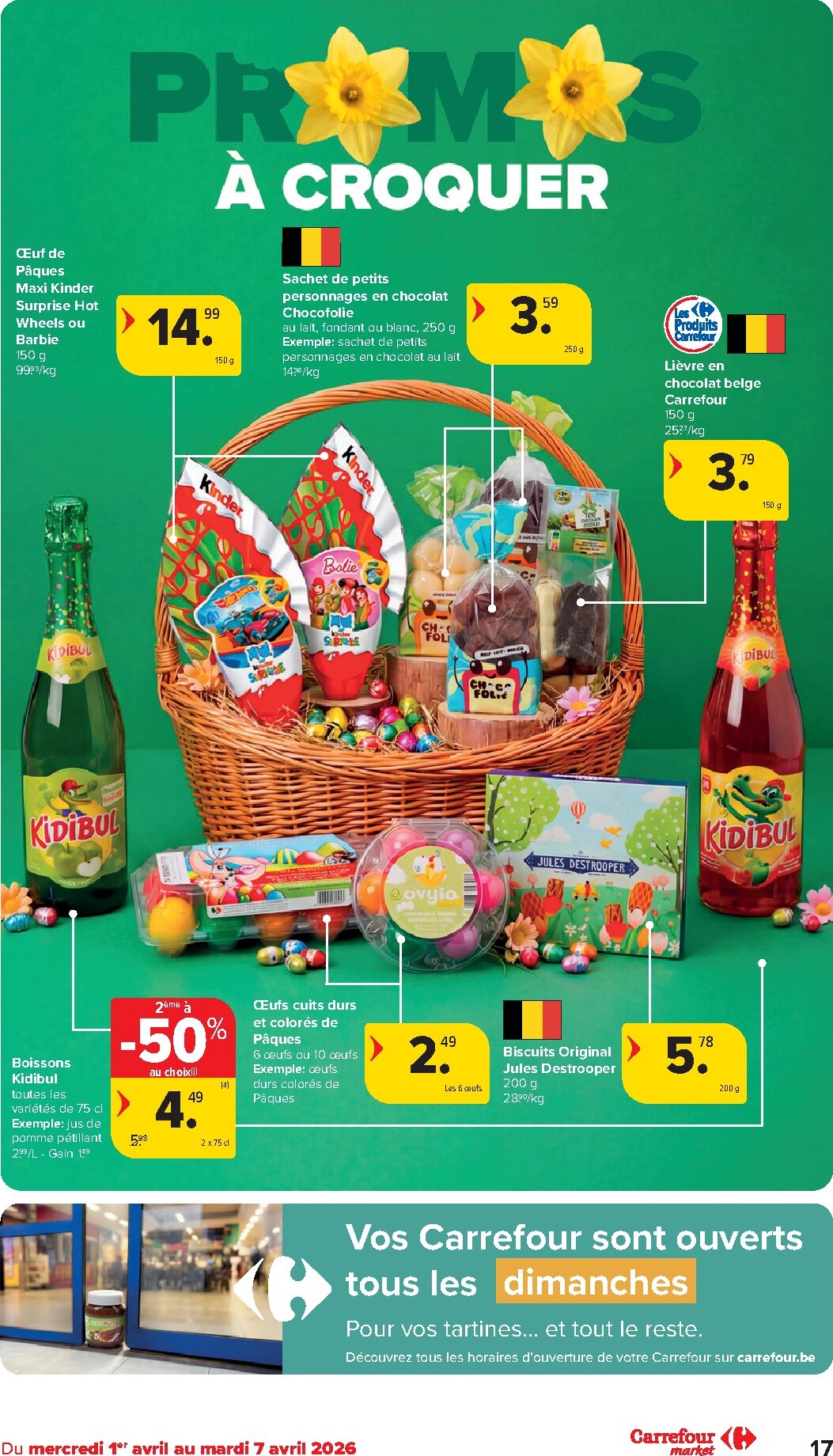 carrefour - De Carrefour Market folder geldig vanaf 01/04/2026 t/m 07/04/2026 - page: 17