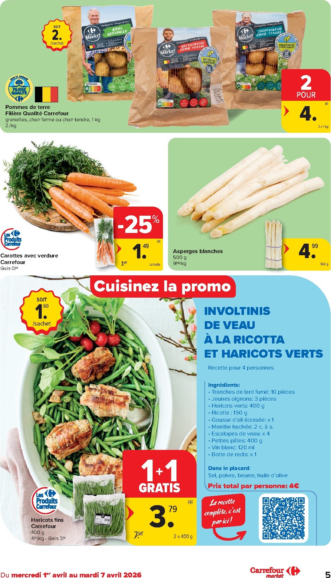carrefour - De Carrefour Market folder geldig vanaf 01/04/2026 t/m 07/04/2026 - page: 5