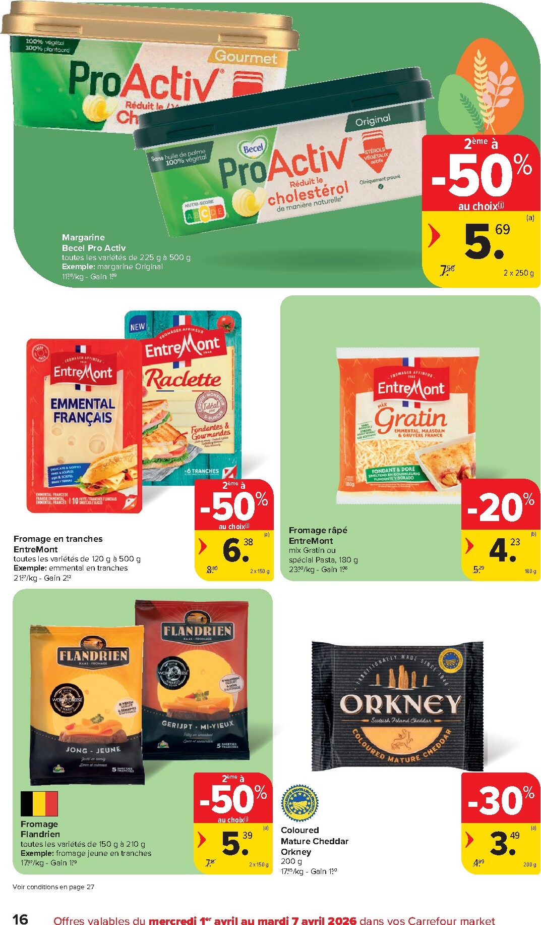carrefour - De Carrefour Market folder geldig vanaf 01/04/2026 t/m 07/04/2026 - page: 16