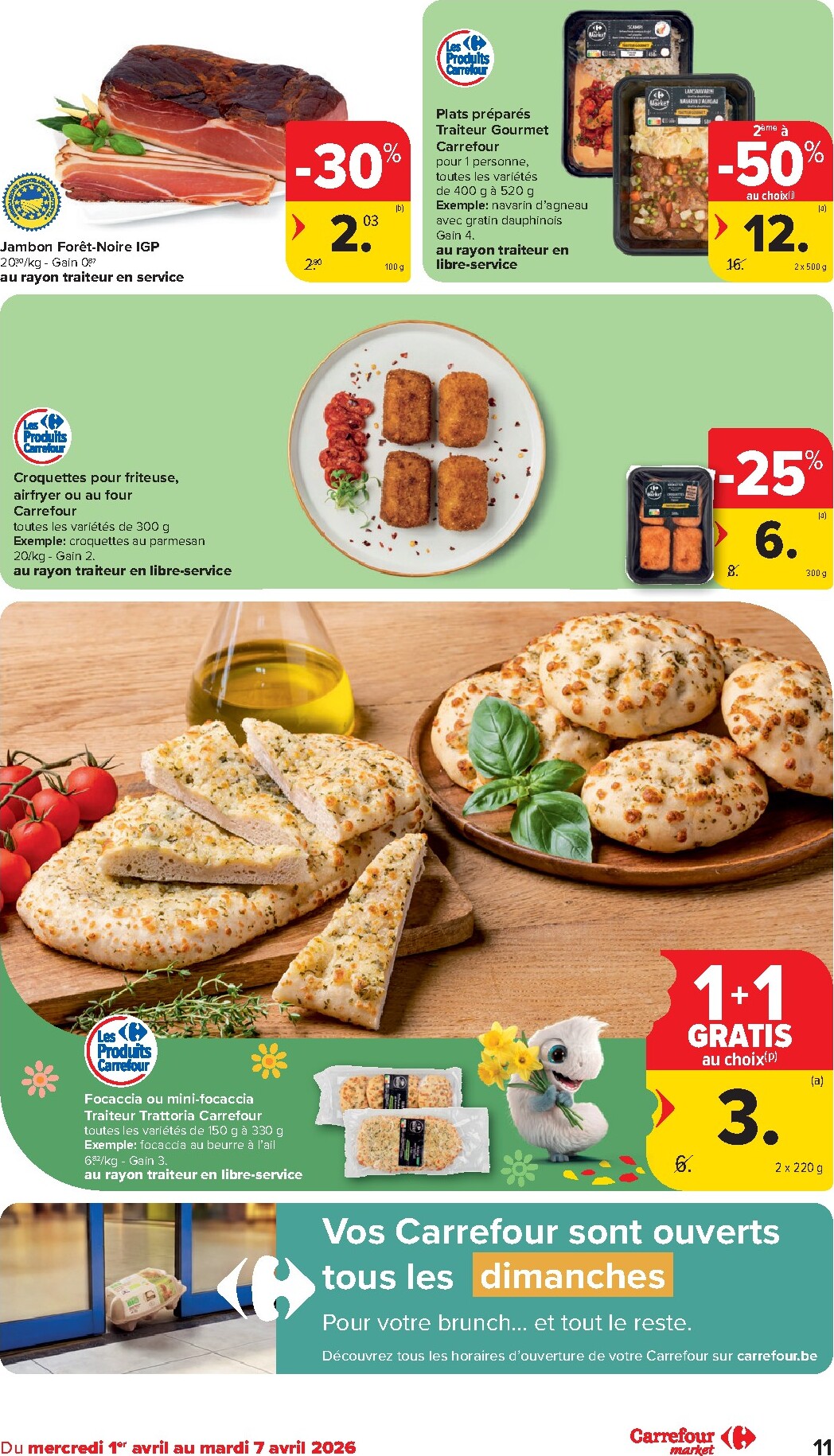 carrefour - De Carrefour Market folder geldig vanaf 01/04/2026 t/m 07/04/2026 - page: 11