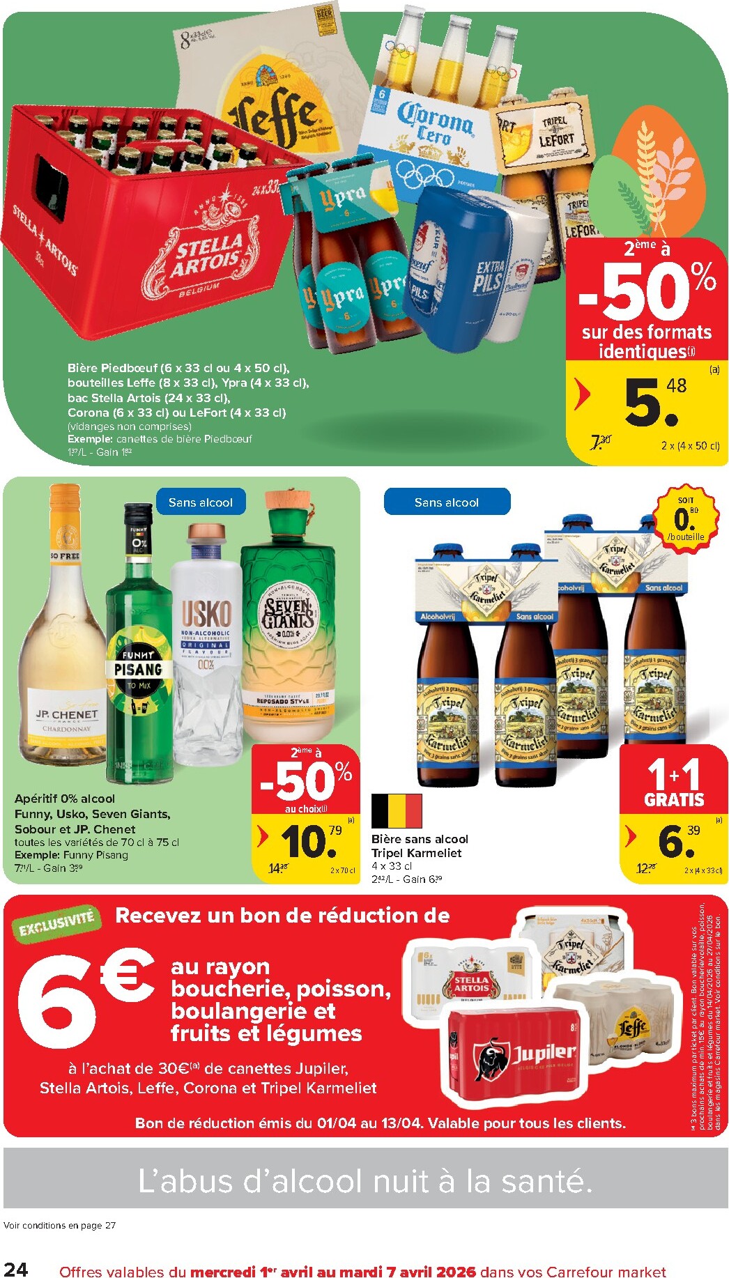 carrefour - De Carrefour Market folder geldig vanaf 01/04/2026 t/m 07/04/2026 - page: 24