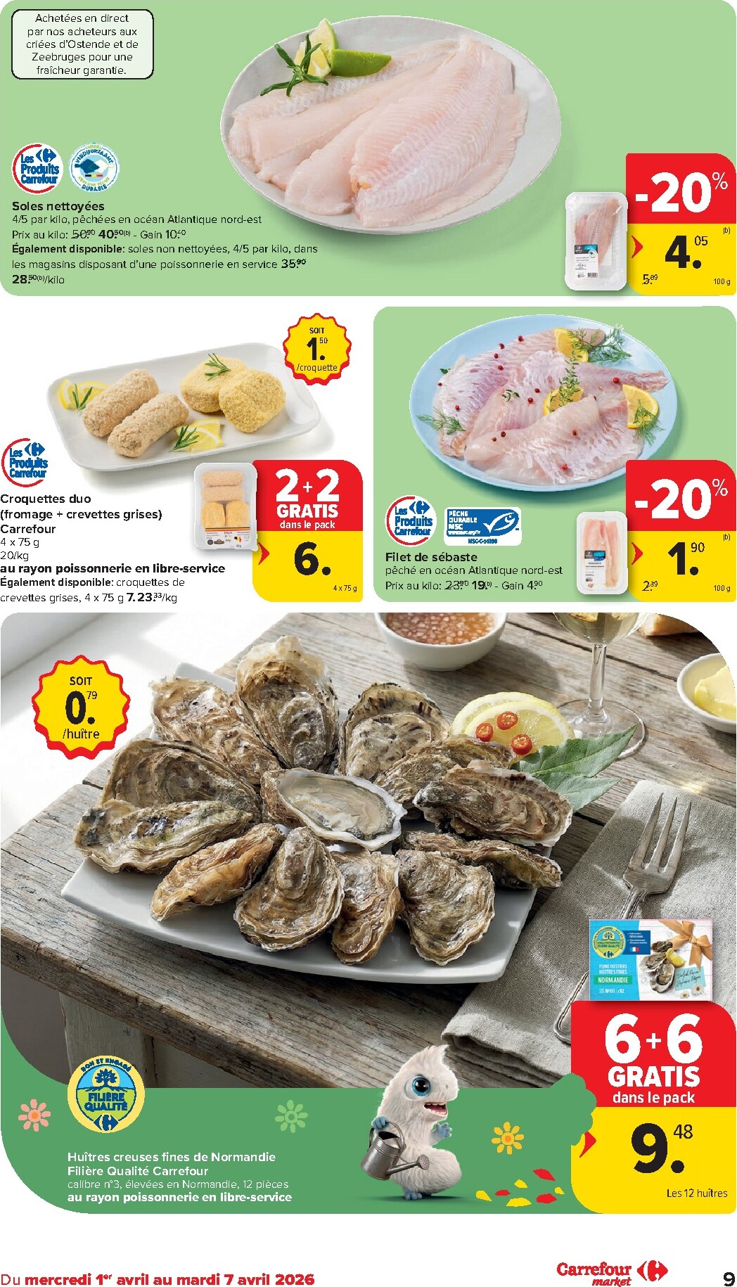carrefour - De Carrefour Market folder geldig vanaf 01/04/2026 t/m 07/04/2026 - page: 9