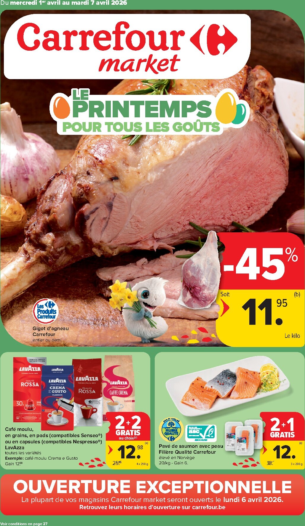 carrefour - De Carrefour Market folder geldig vanaf 01/04/2026 t/m 07/04/2026